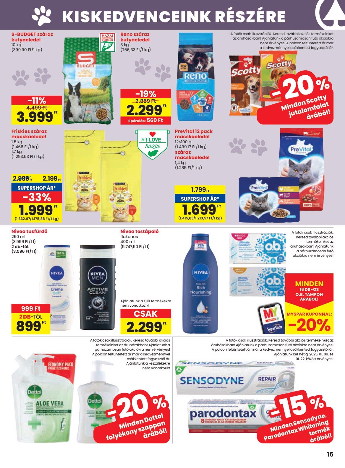 spar - SPAR akciós újság, érvényes 01.09. - 01.15. - page: 15