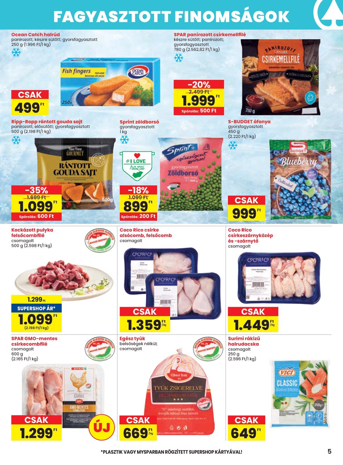 spar - SPAR akciós újság, érvényes 01.09. - 01.15. - page: 5