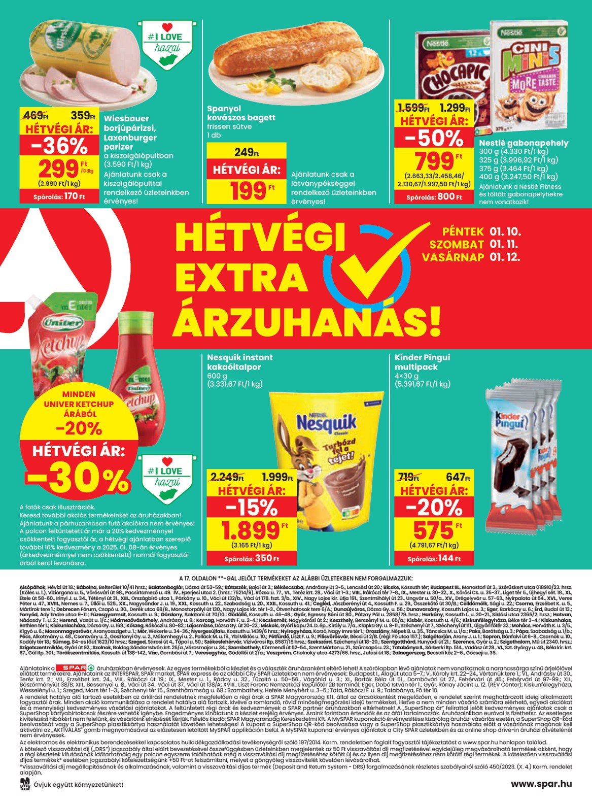 spar - SPAR akciós újság, érvényes 01.09. - 01.15. - page: 20