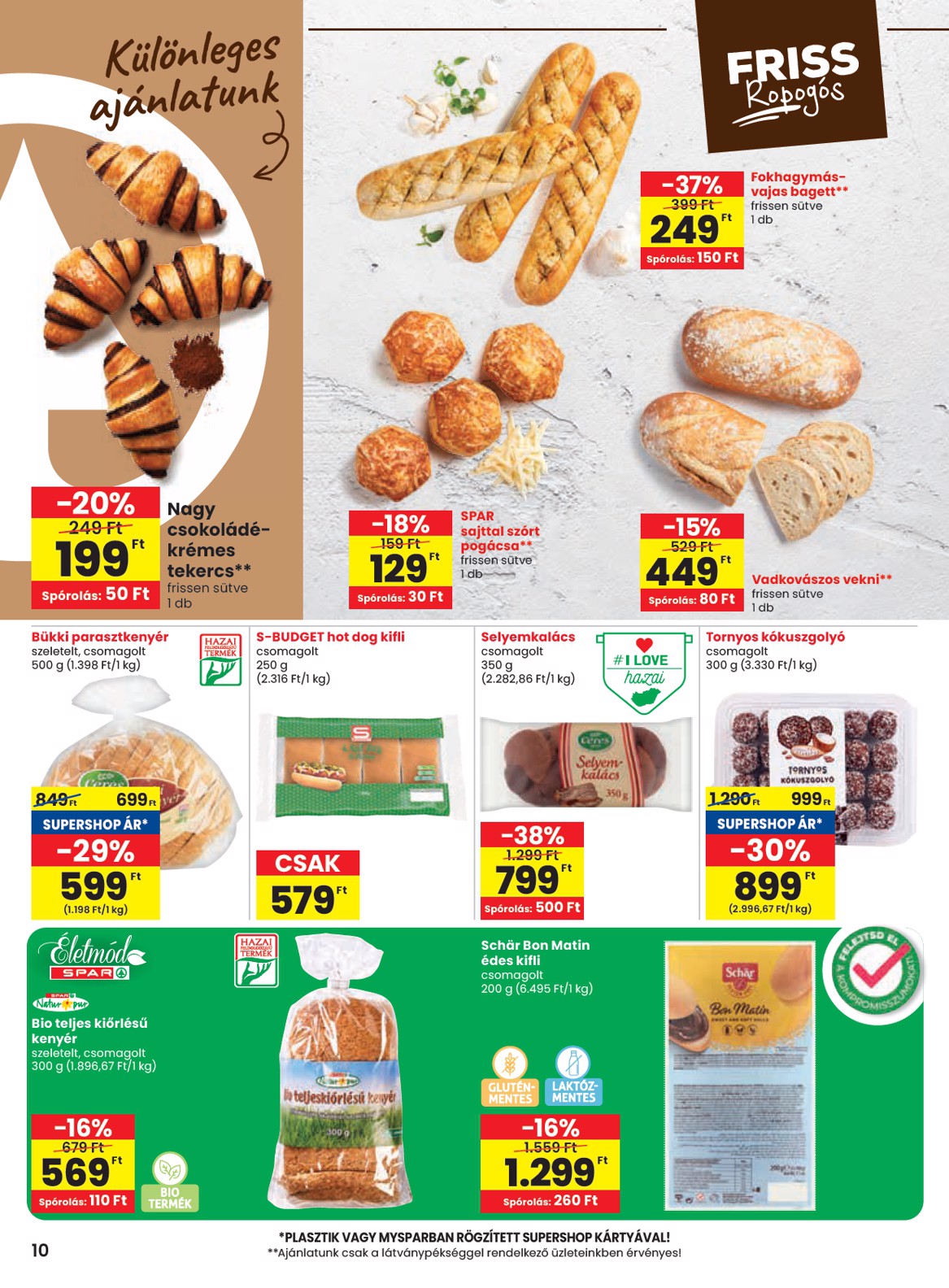 spar - SPAR akciós újság, érvényes 01.09. - 01.15. - page: 10