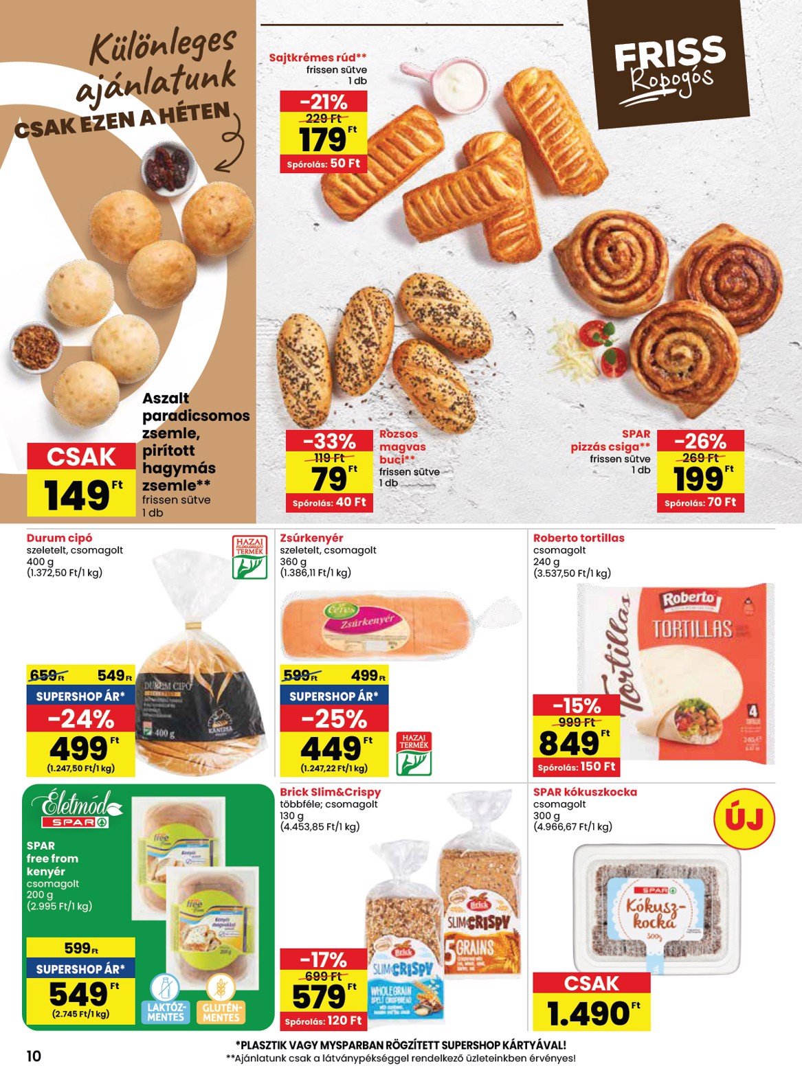 spar - SPAR akciós újság, érvényes 01.16. - 01.22. - page: 10