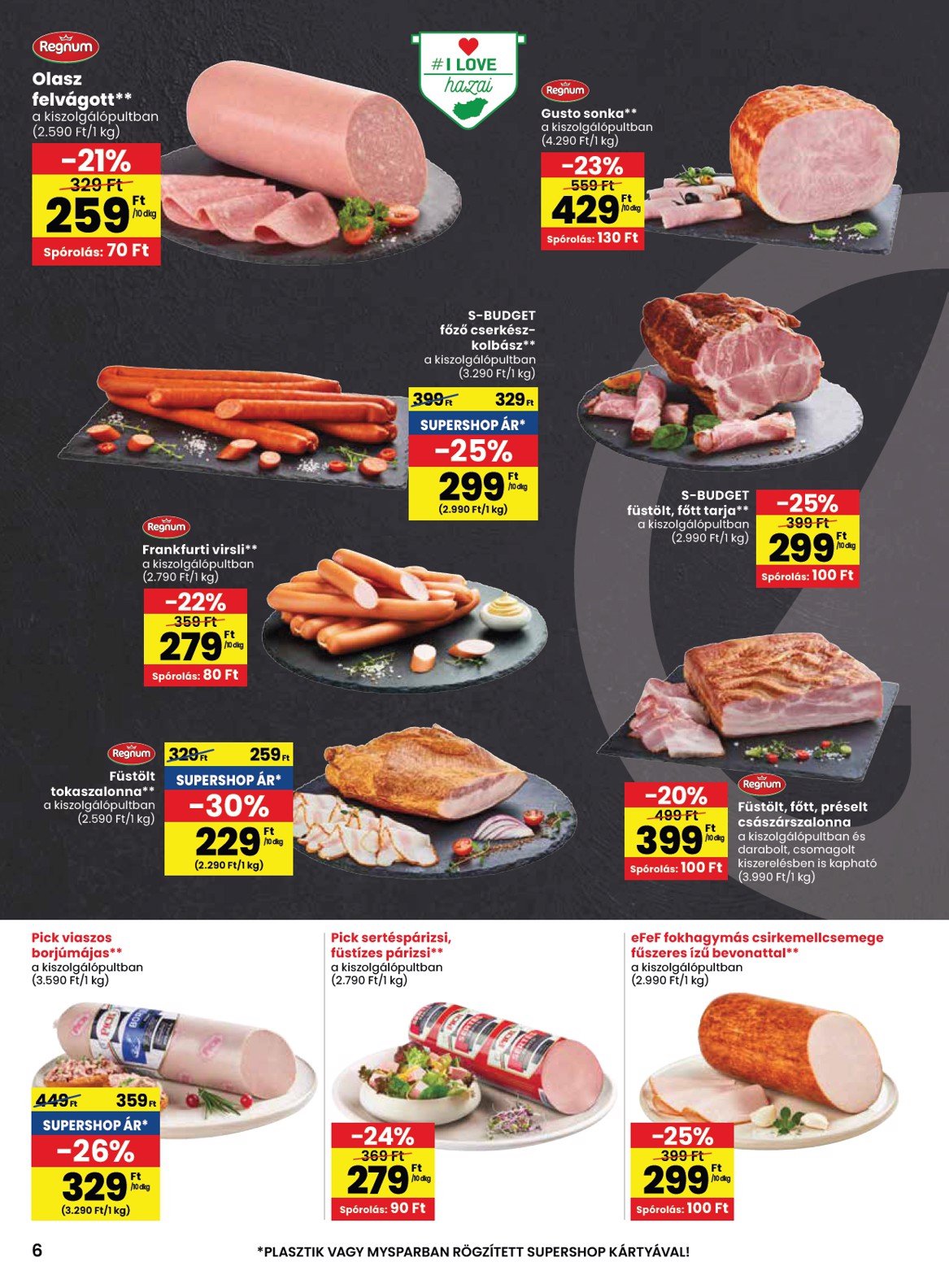 spar - SPAR akciós újság, érvényes 01.16. - 01.22. - page: 6