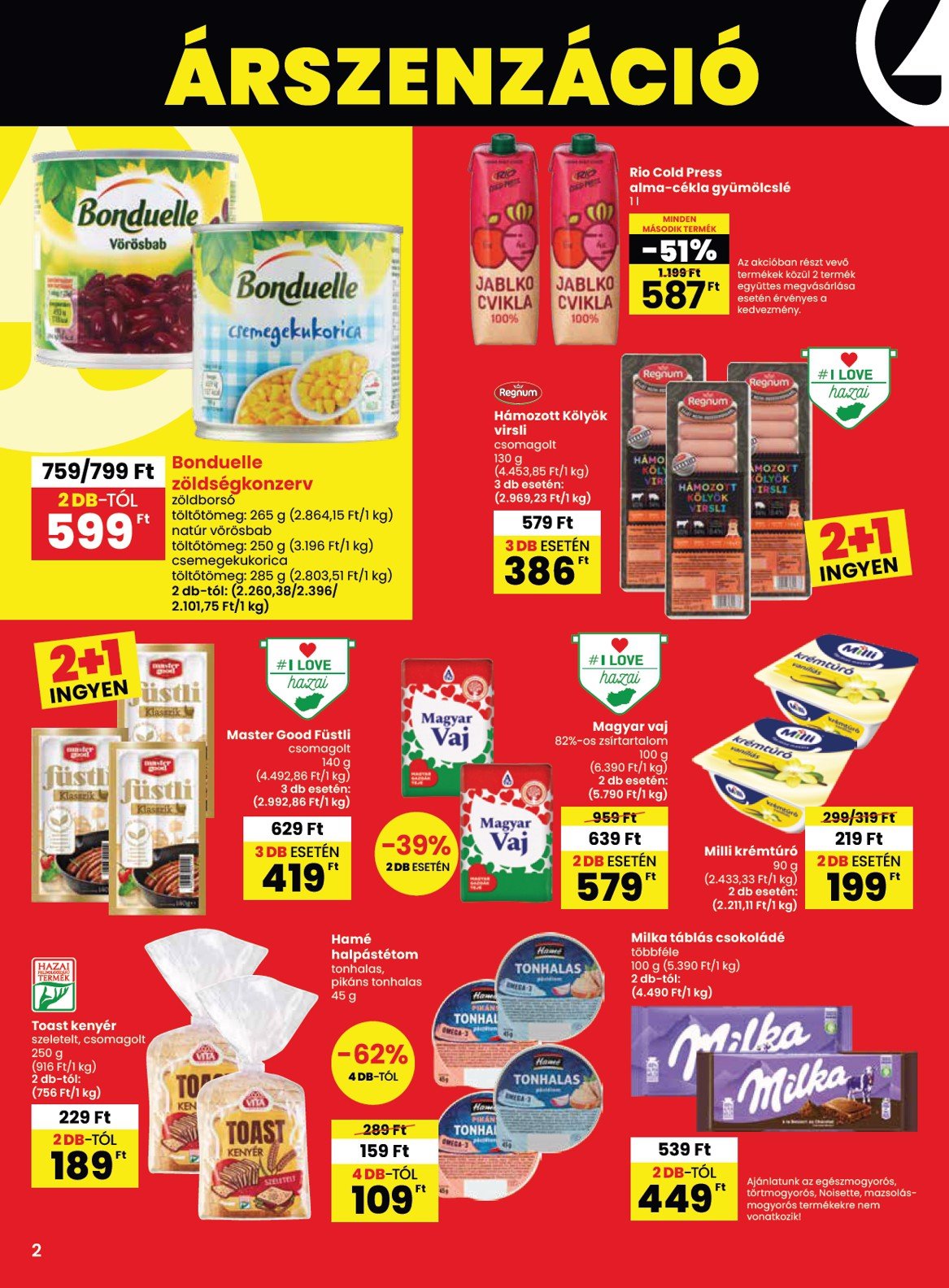 spar - SPAR akciós újság, érvényes 01.16. - 01.22. - page: 2