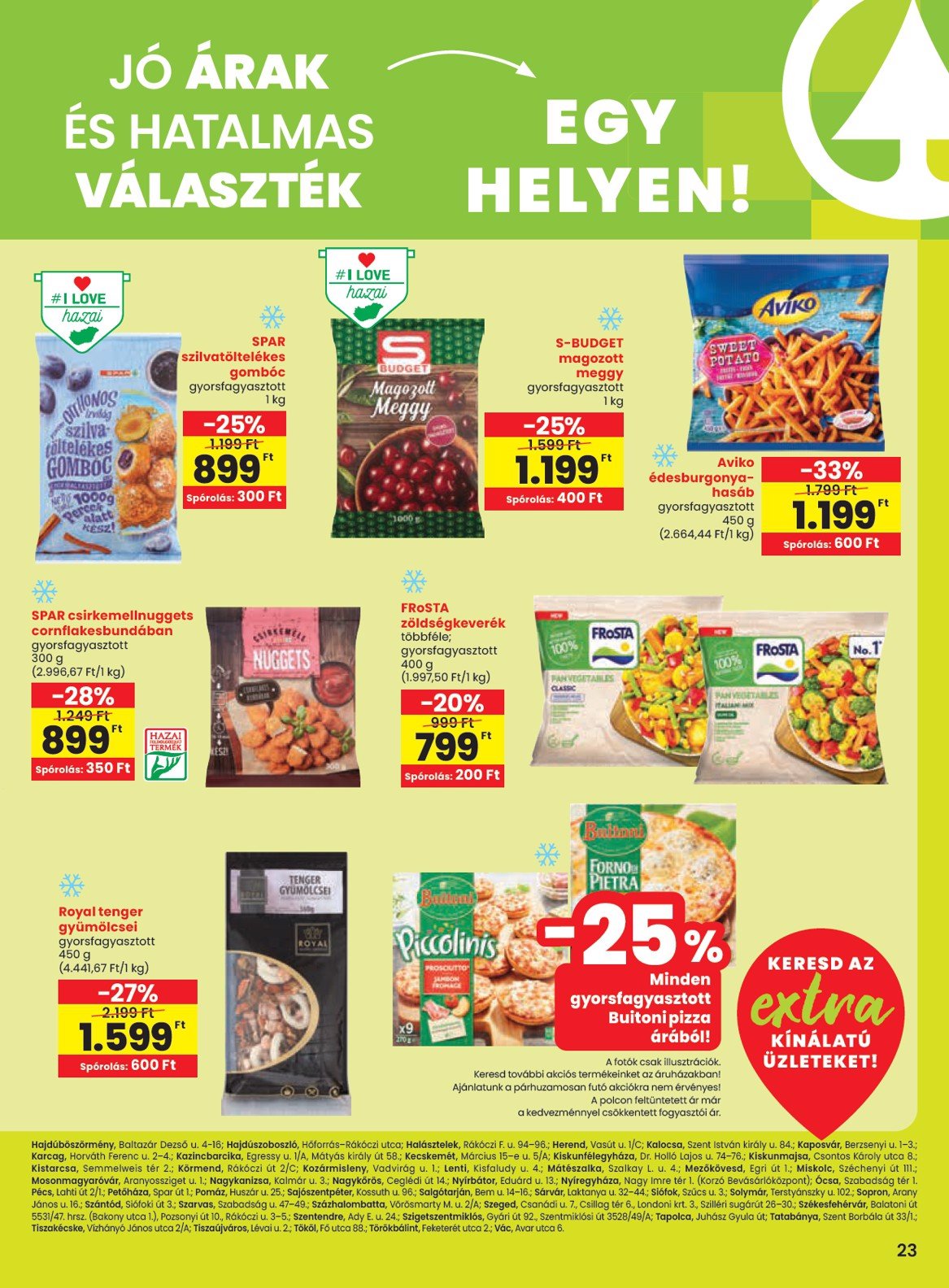 spar - SPAR - Extra akciós újság, érvényes 01.16. - 01.22. - page: 4