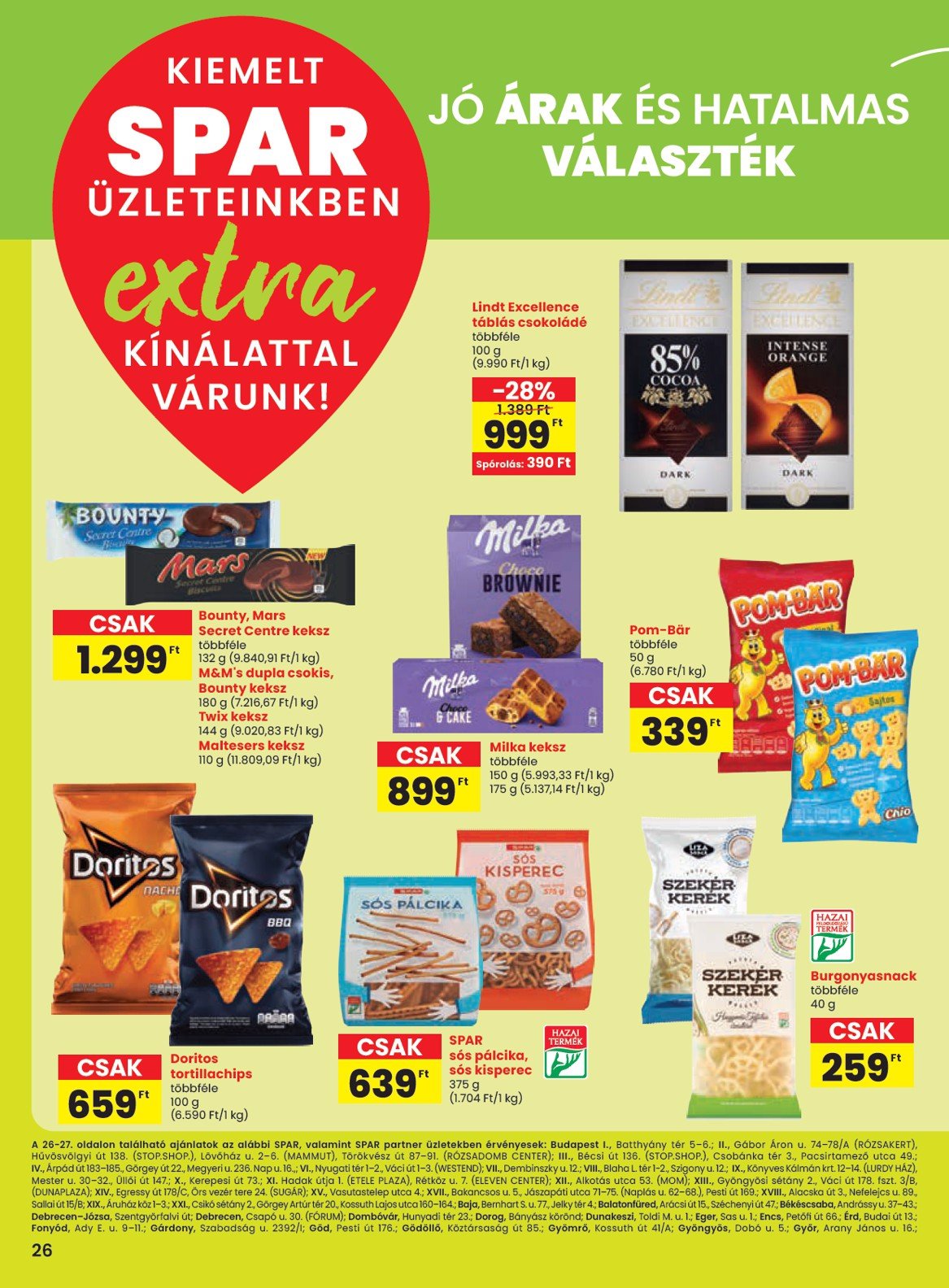 spar - SPAR - Extra akciós újság, érvényes 01.16. - 01.22. - page: 7