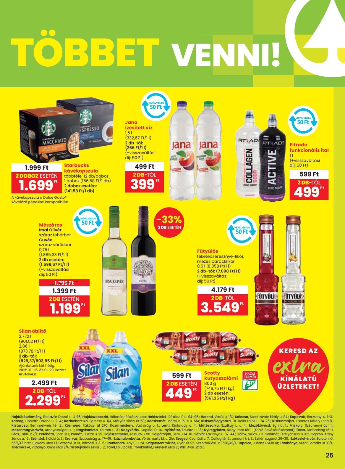 spar - SPAR - Extra akciós újság, érvényes 01.16. - 01.22. - page: 6