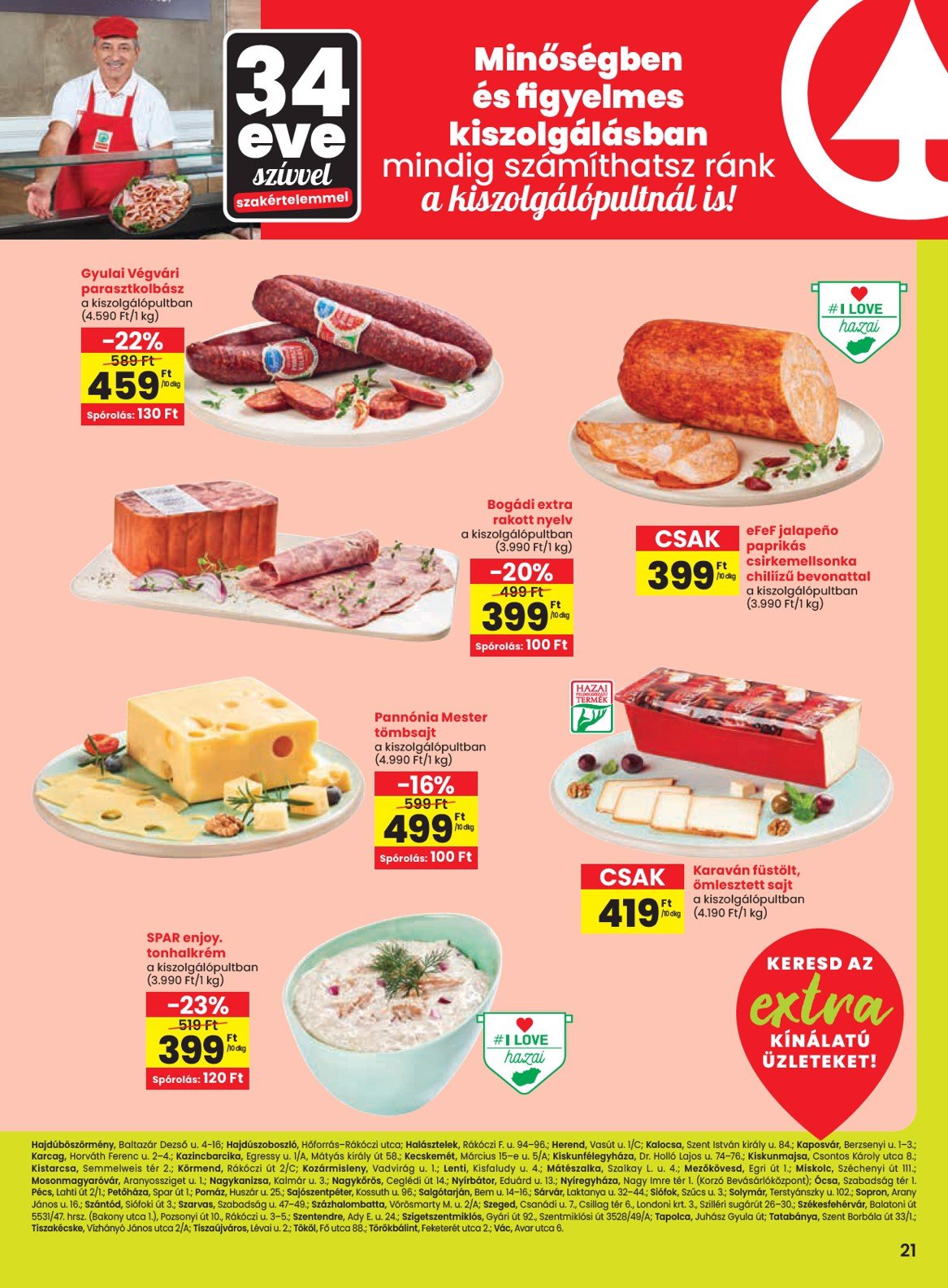 spar - SPAR - Extra akciós újság, érvényes 01.16. - 01.22. - page: 2