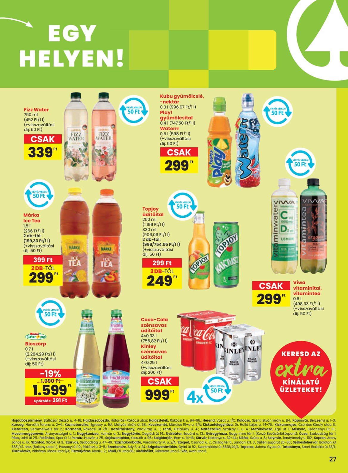 spar - SPAR - Extra akciós újság, érvényes 01.16. - 01.22. - page: 8