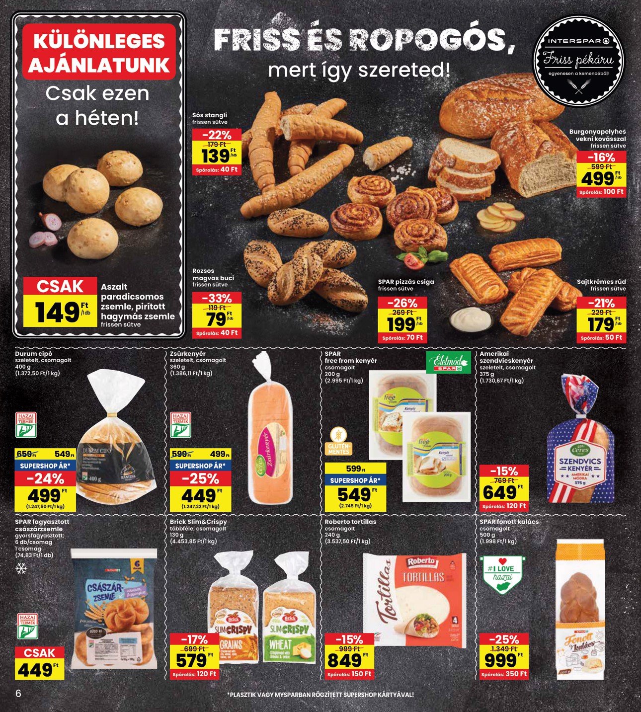 spar - INTERSPAR akciós újság, érvényes 01.16. - 01.22. - page: 6