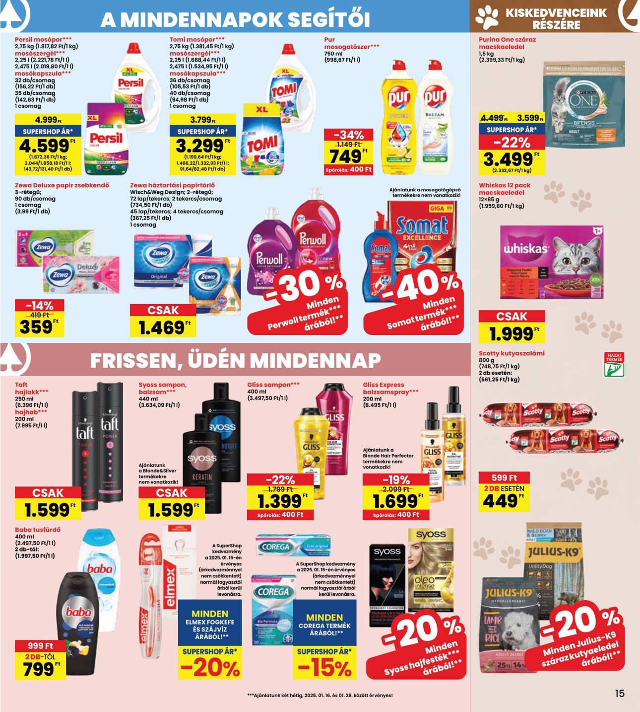 spar - INTERSPAR akciós újság, érvényes 01.16. - 01.22. - page: 15