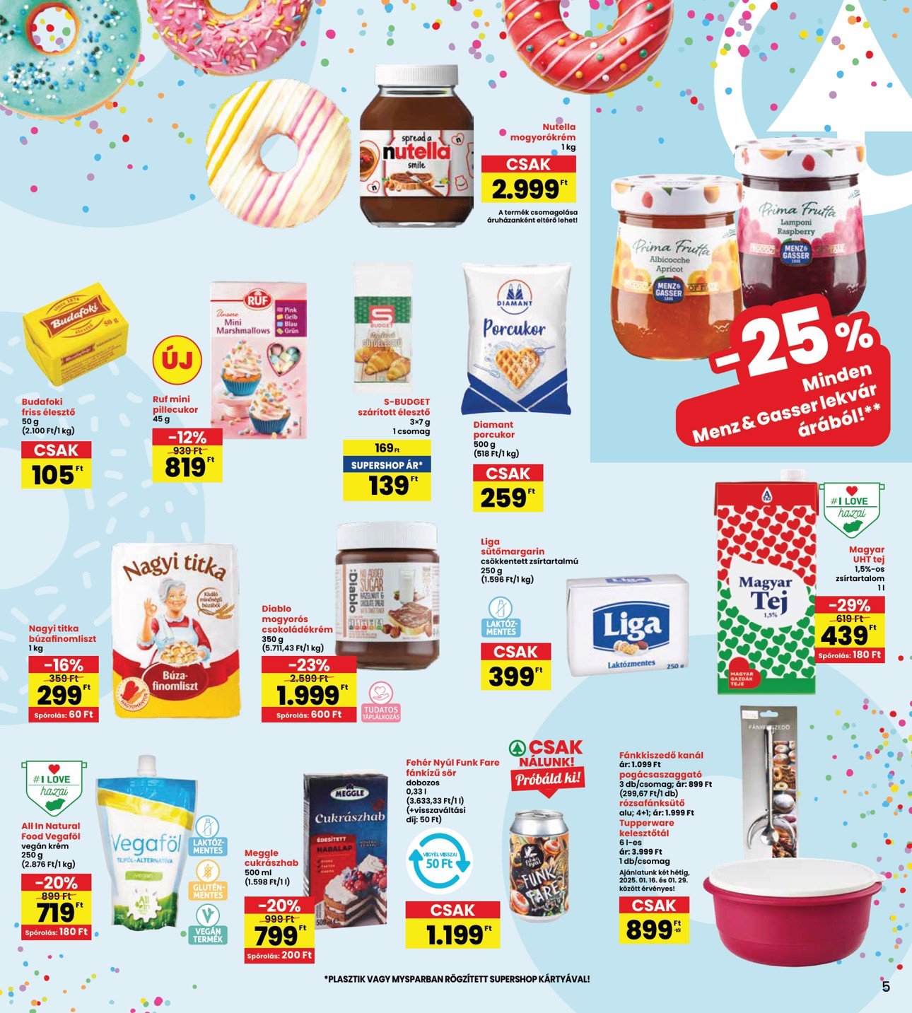 spar - INTERSPAR akciós újság, érvényes 01.16. - 01.22. - page: 5