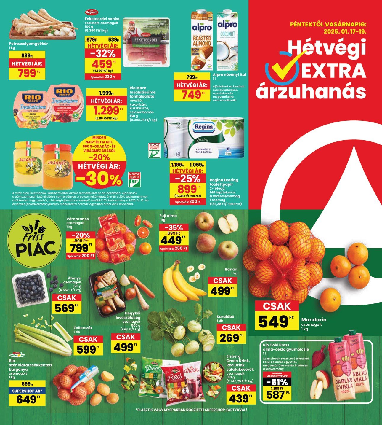 spar - INTERSPAR akciós újság, érvényes 01.16. - 01.22. - page: 20