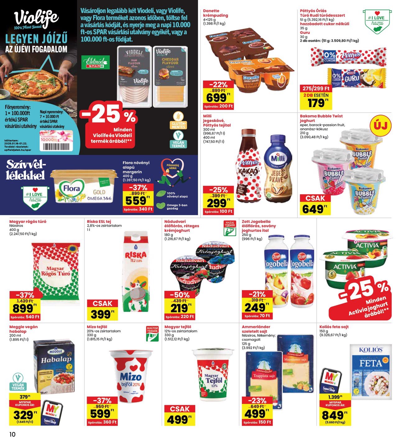 spar - INTERSPAR akciós újság, érvényes 01.16. - 01.22. - page: 10