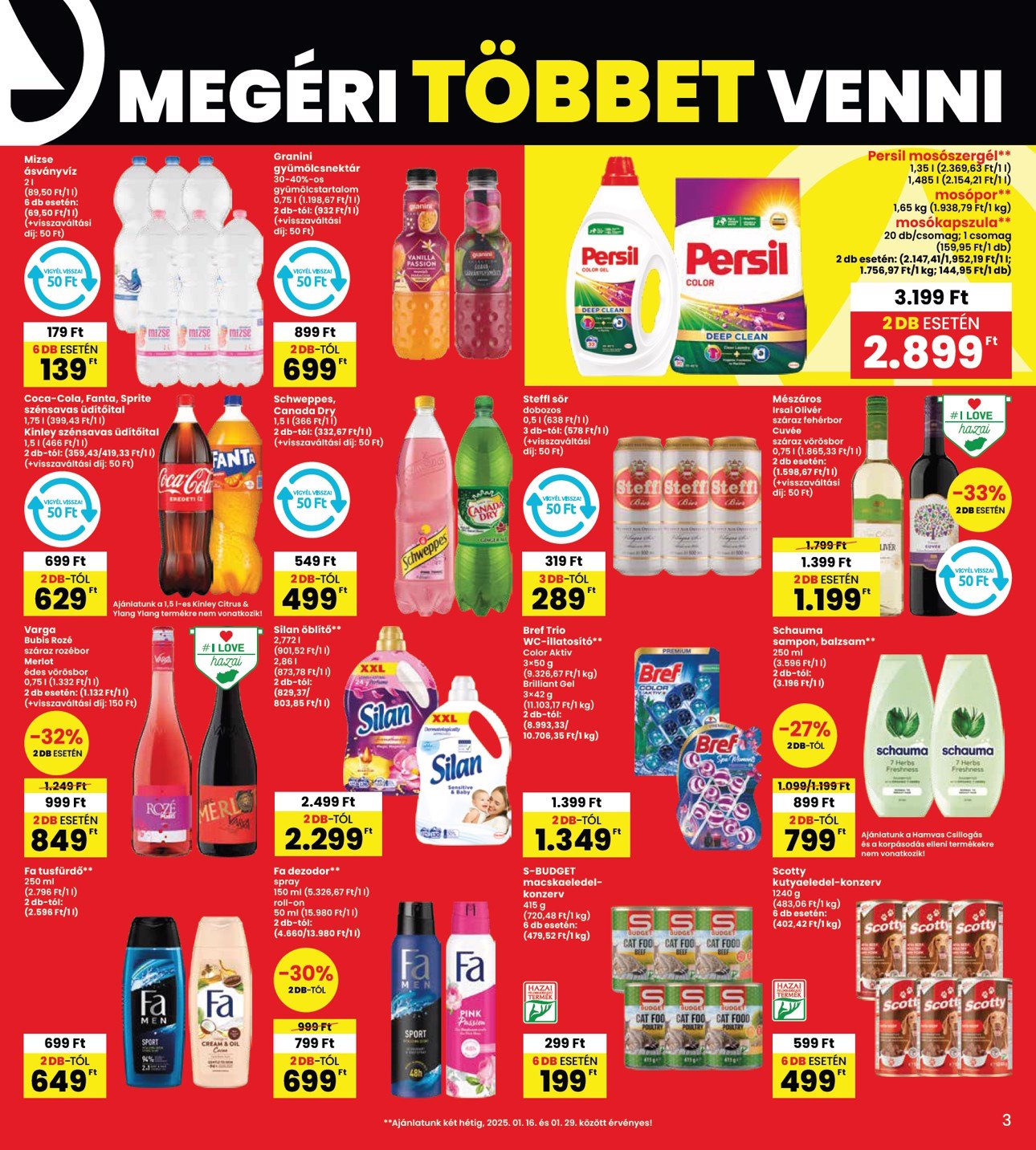 spar - INTERSPAR akciós újság, érvényes 01.16. - 01.22. - page: 3