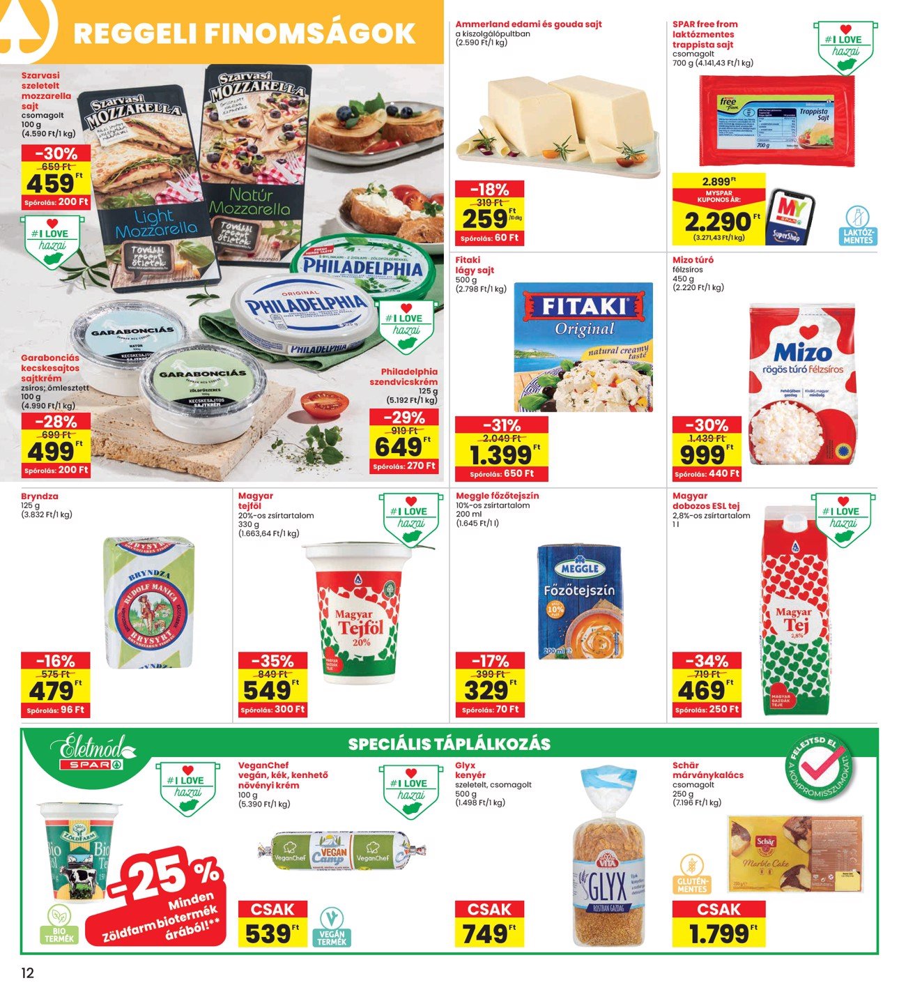 spar - INTERSPAR akciós újság, érvényes 01.23. - 01.29. - page: 12