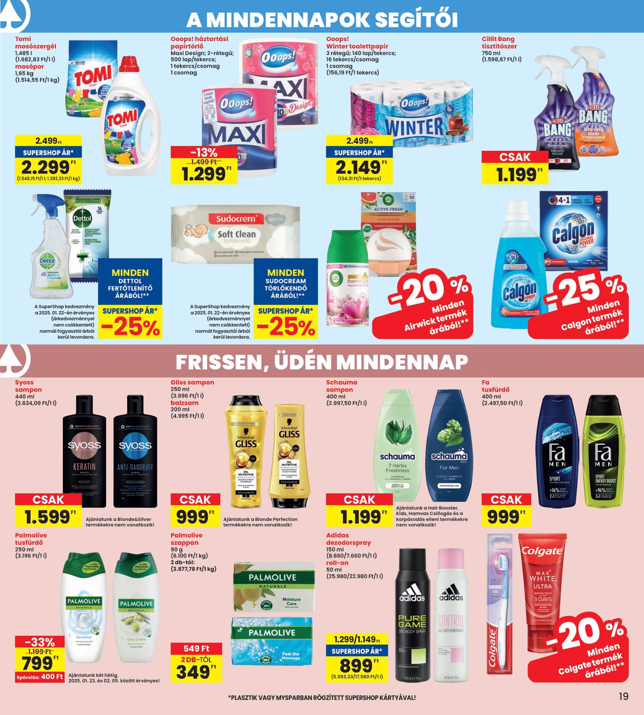 spar - INTERSPAR akciós újság, érvényes 01.23. - 01.29. - page: 19