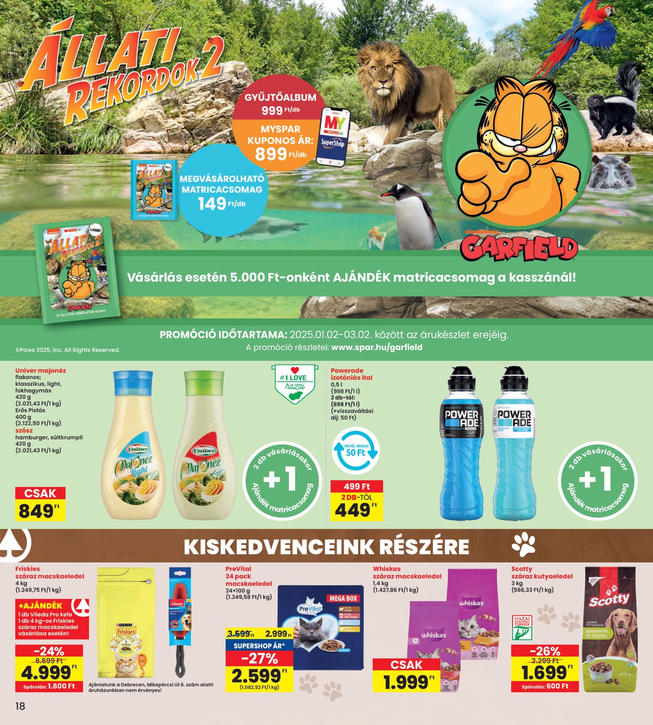 spar - INTERSPAR akciós újság, érvényes 01.23. - 01.29. - page: 18