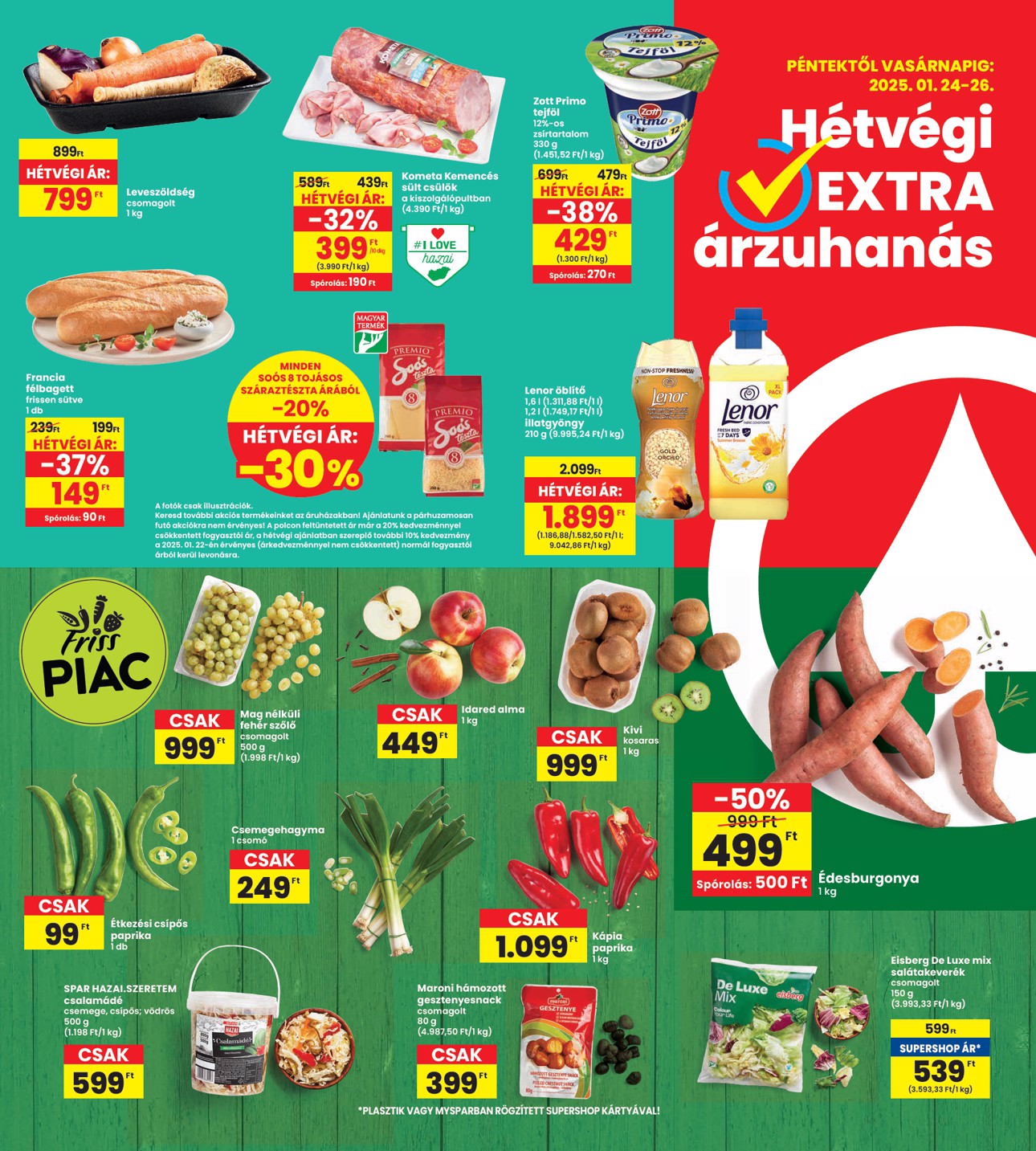 spar - INTERSPAR akciós újság, érvényes 01.23. - 01.29. - page: 24