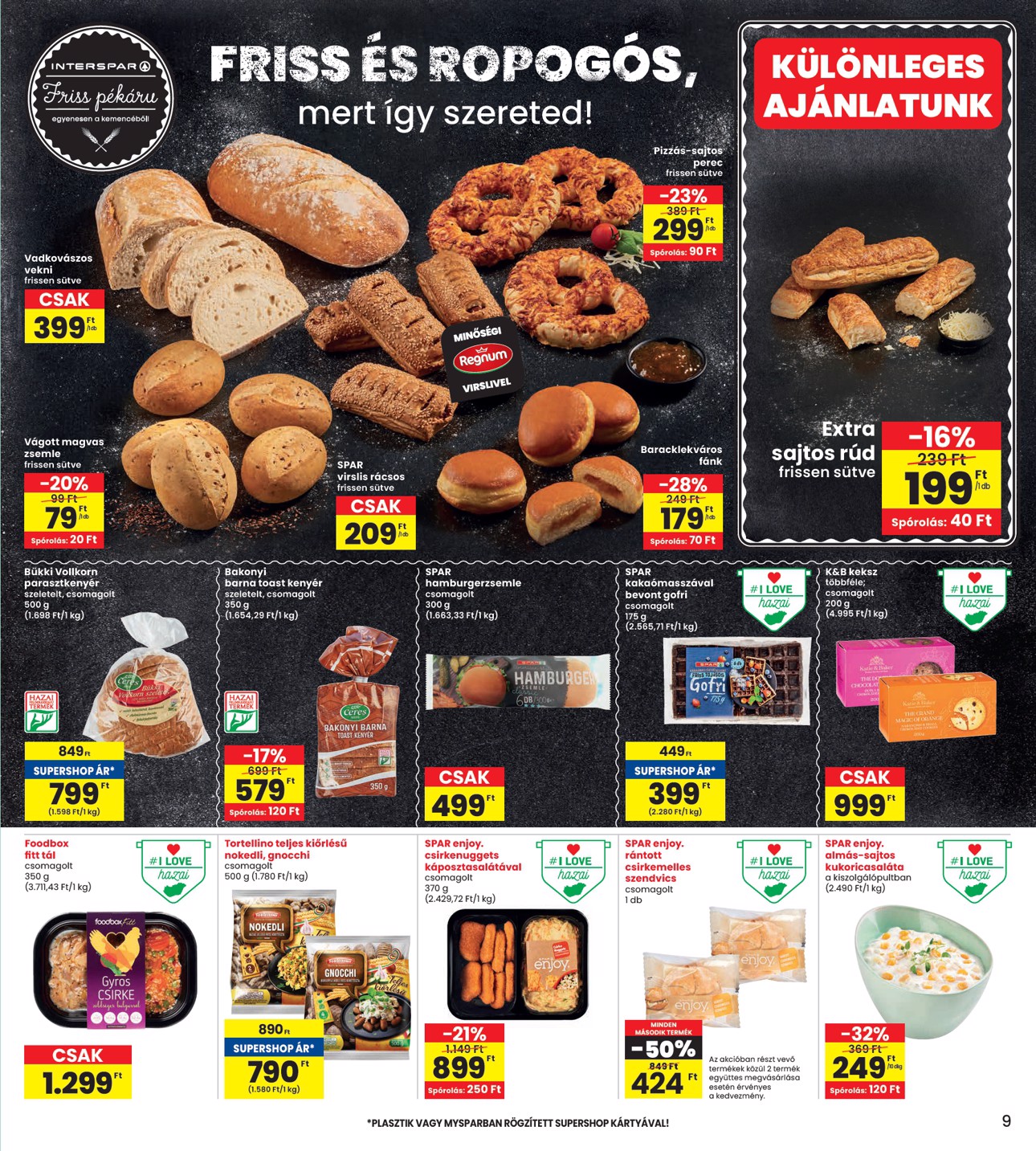 spar - INTERSPAR akciós újság, érvényes 01.23. - 01.29. - page: 9