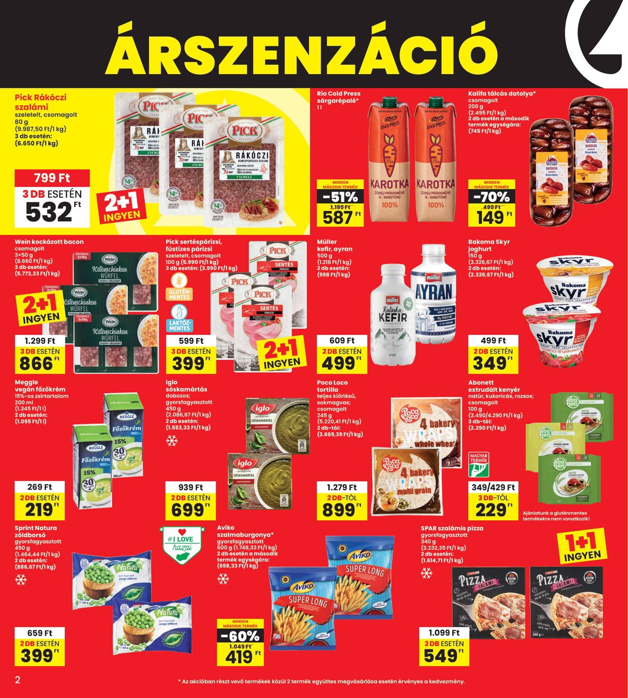 spar - INTERSPAR akciós újság, érvényes 01.23. - 01.29. - page: 2