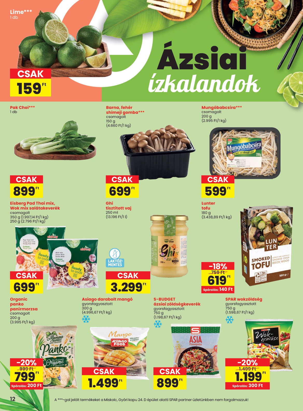 spar - SPAR akciós újság, érvényes 01.23. - 01.29. - page: 12