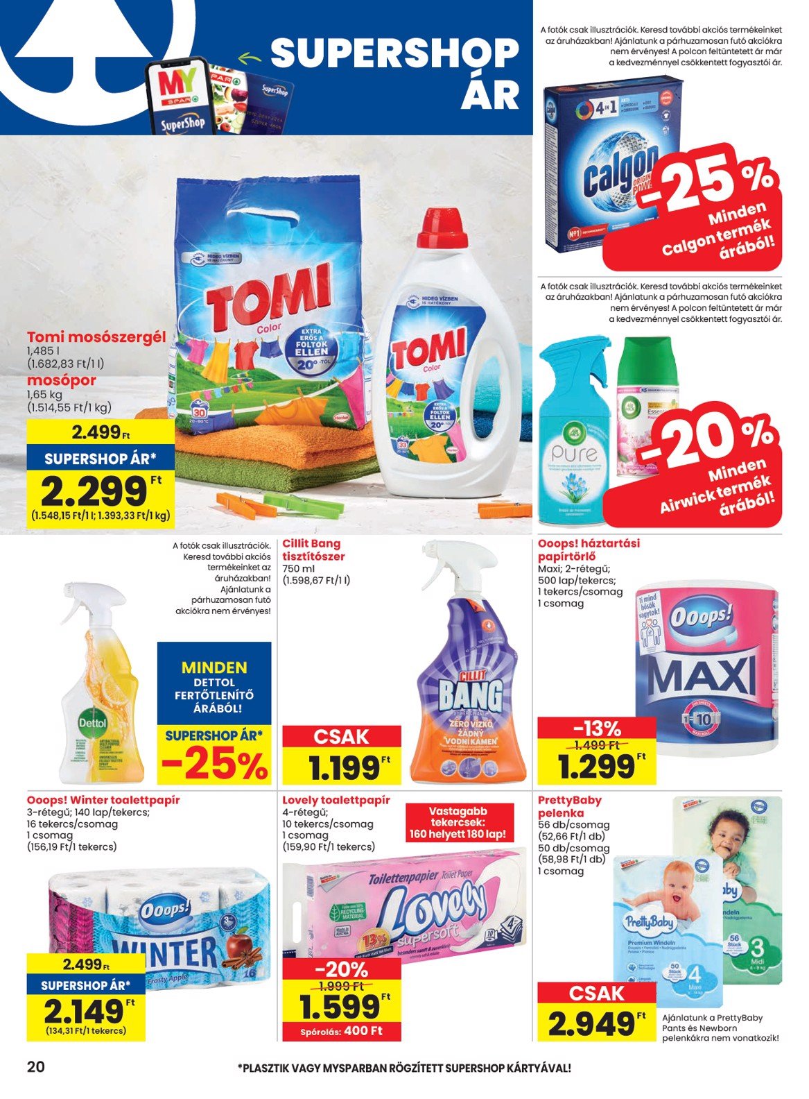 spar - SPAR akciós újság, érvényes 01.23. - 01.29. - page: 20