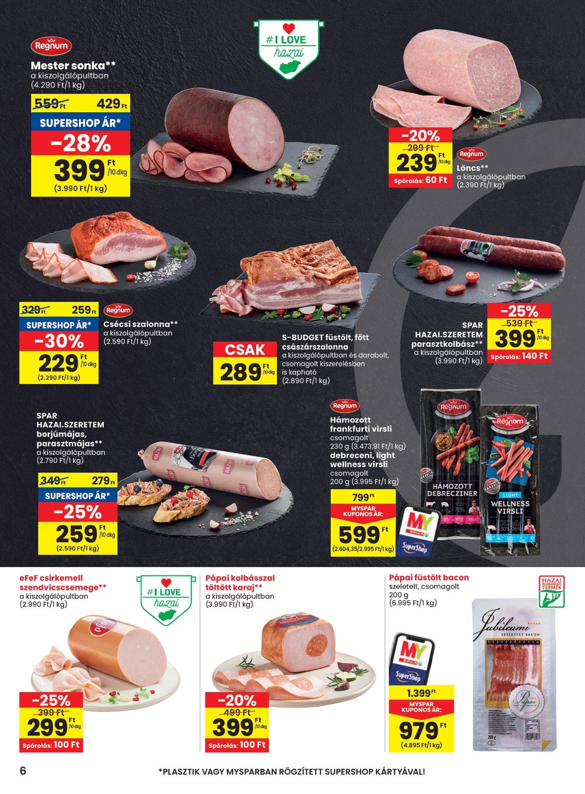 spar - SPAR akciós újság, érvényes 01.23. - 01.29. - page: 6