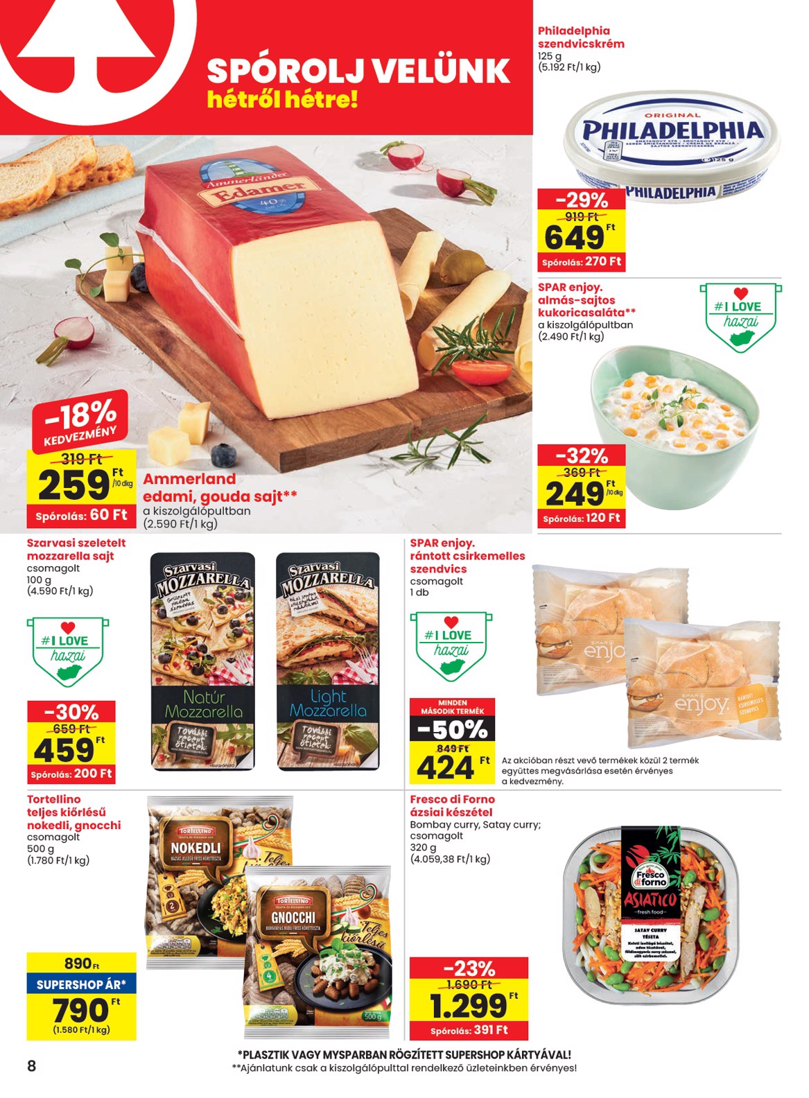 spar - SPAR akciós újság, érvényes 01.23. - 01.29. - page: 8