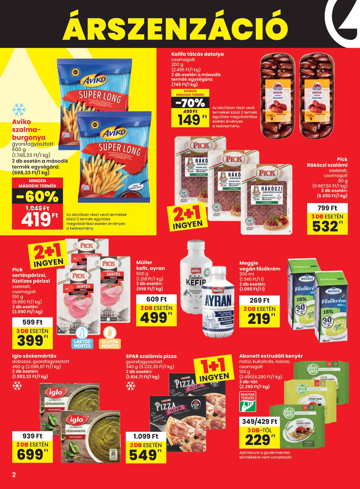 spar - SPAR akciós újság, érvényes 01.23. - 01.29. - page: 2