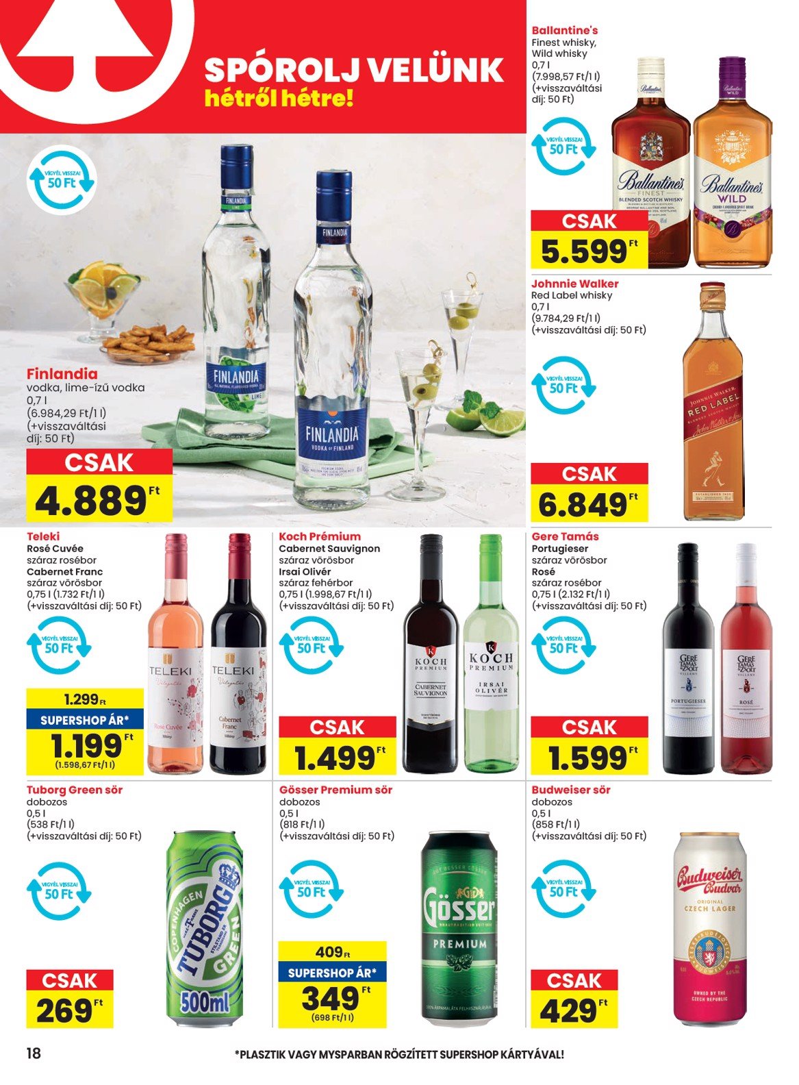 spar - SPAR akciós újság, érvényes 01.23. - 01.29. - page: 18