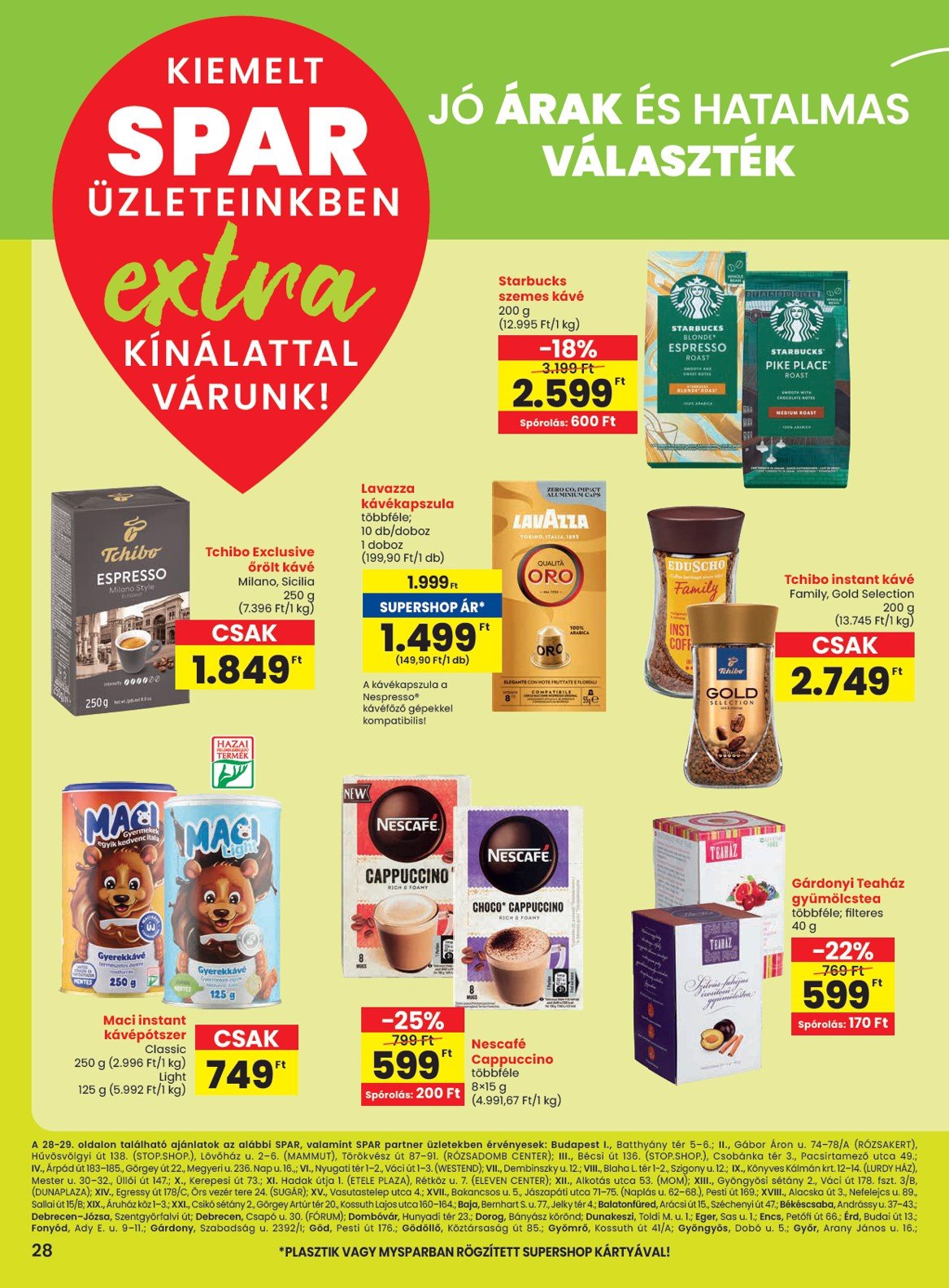 spar - SPAR - Extra akciós újság, érvényes 01.23. - 01.29. - page: 5