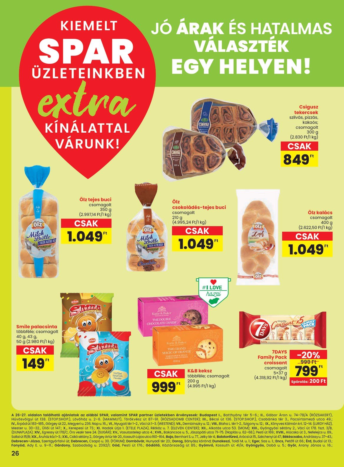 spar - SPAR - Extra akciós újság, érvényes 01.23. - 01.29. - page: 3