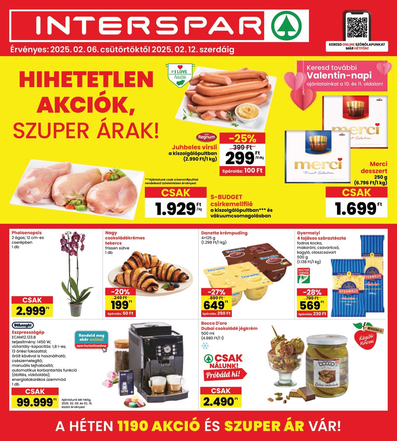 spar - INTERSPAR akciós újság, érvényes 02.06. - 02.12.