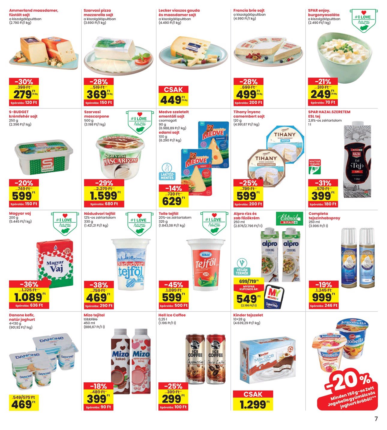 spar - INTERSPAR akciós újság, érvényes 02.06. - 02.12. - page: 7