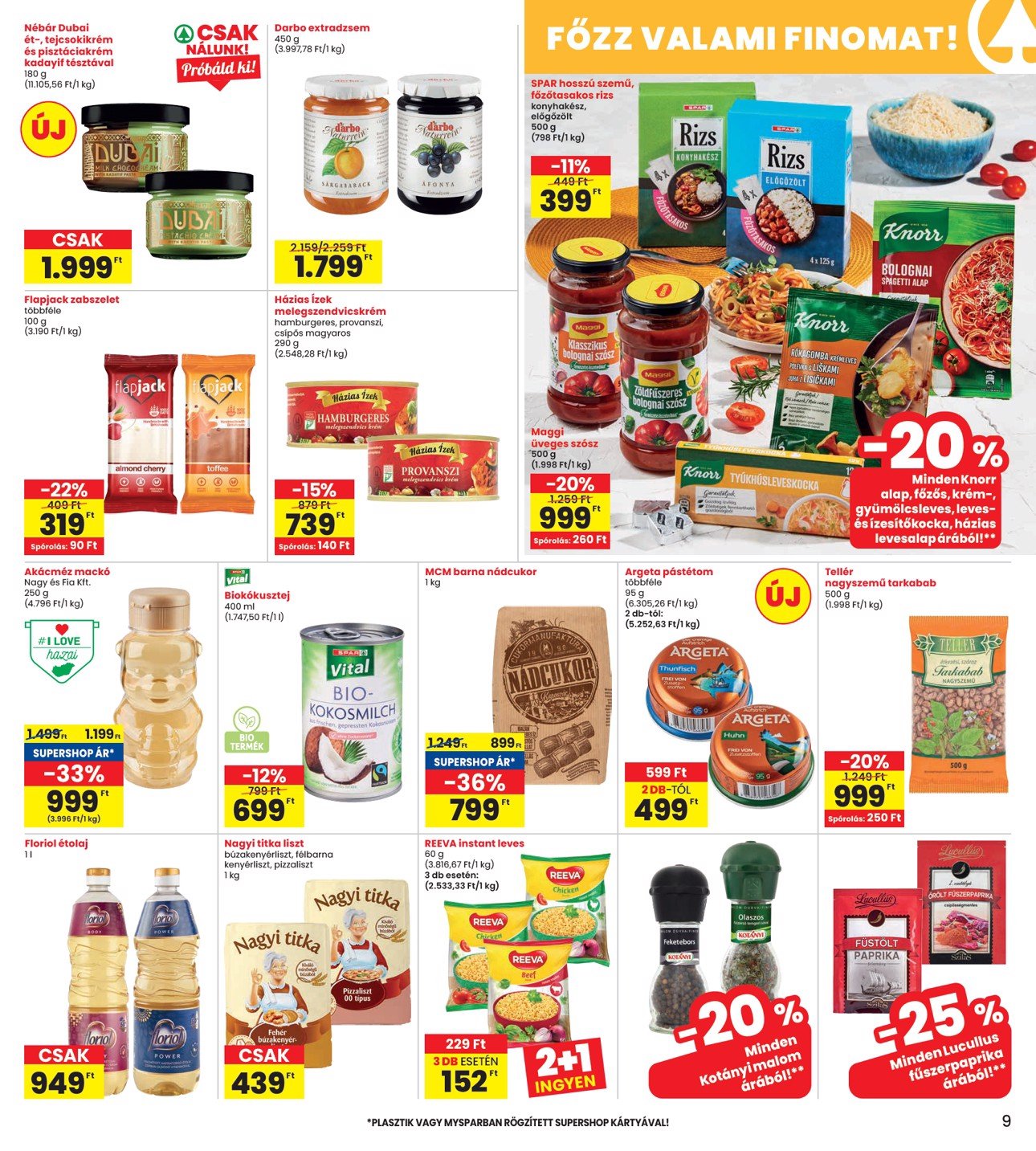 spar - INTERSPAR akciós újság, érvényes 02.06. - 02.12. - page: 9