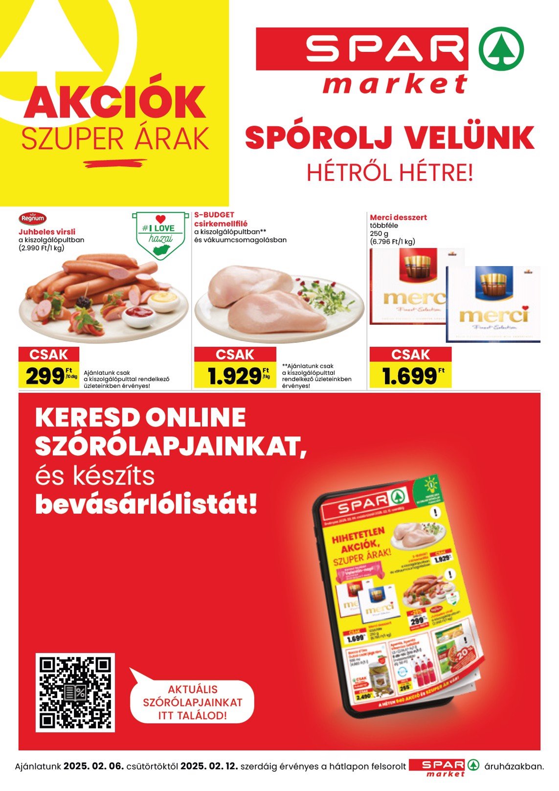 spar - SPAR - Market akciós újság, érvényes 02.06. - 02.12.