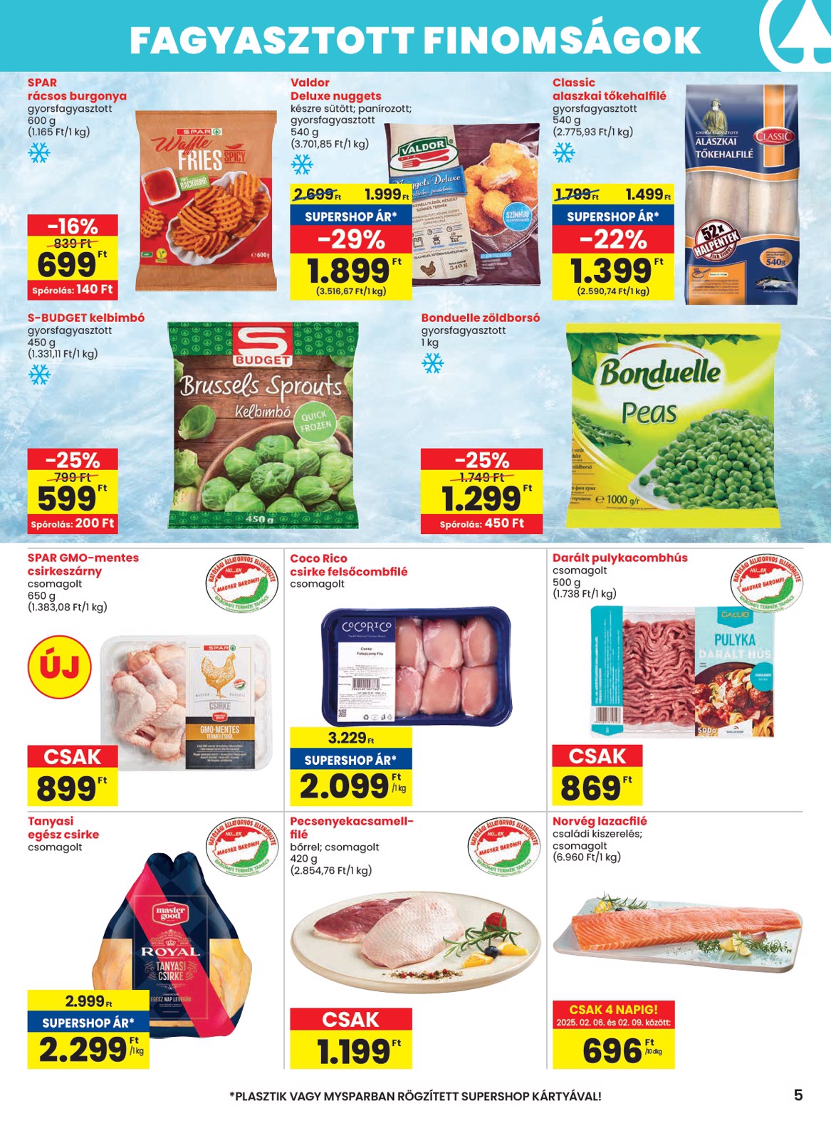 spar - SPAR akciós újság, érvényes 02.06. - 02.12. - page: 5