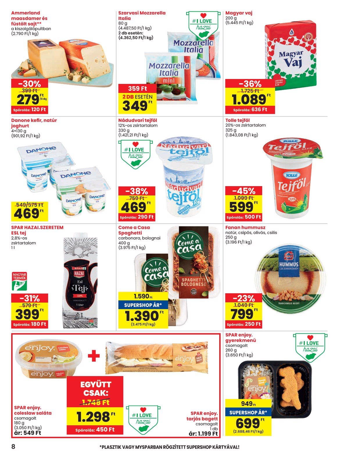 spar - SPAR akciós újság, érvényes 02.06. - 02.12. - page: 8