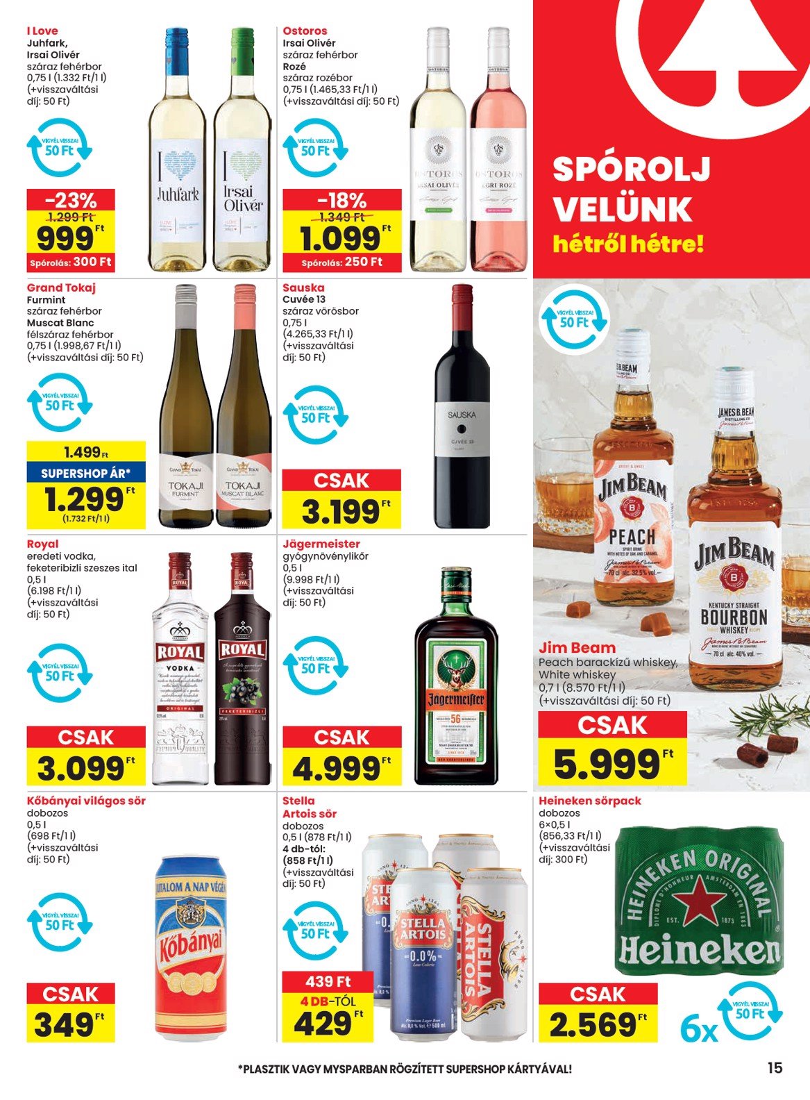 spar - SPAR akciós újság, érvényes 02.06. - 02.12. - page: 15