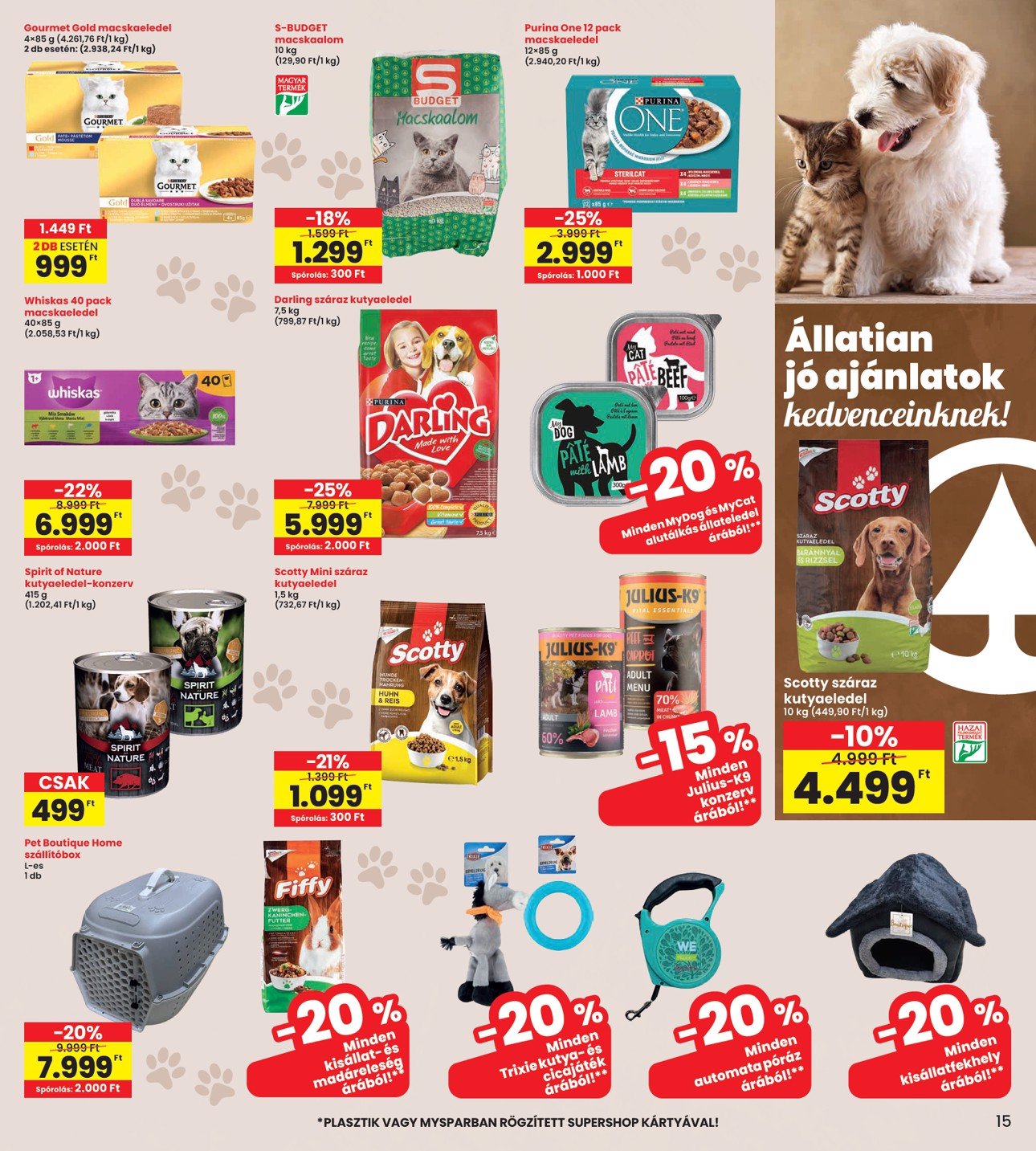 spar - INTERSPAR akciós újság, érvényes 02.13. - 02.19. - page: 15