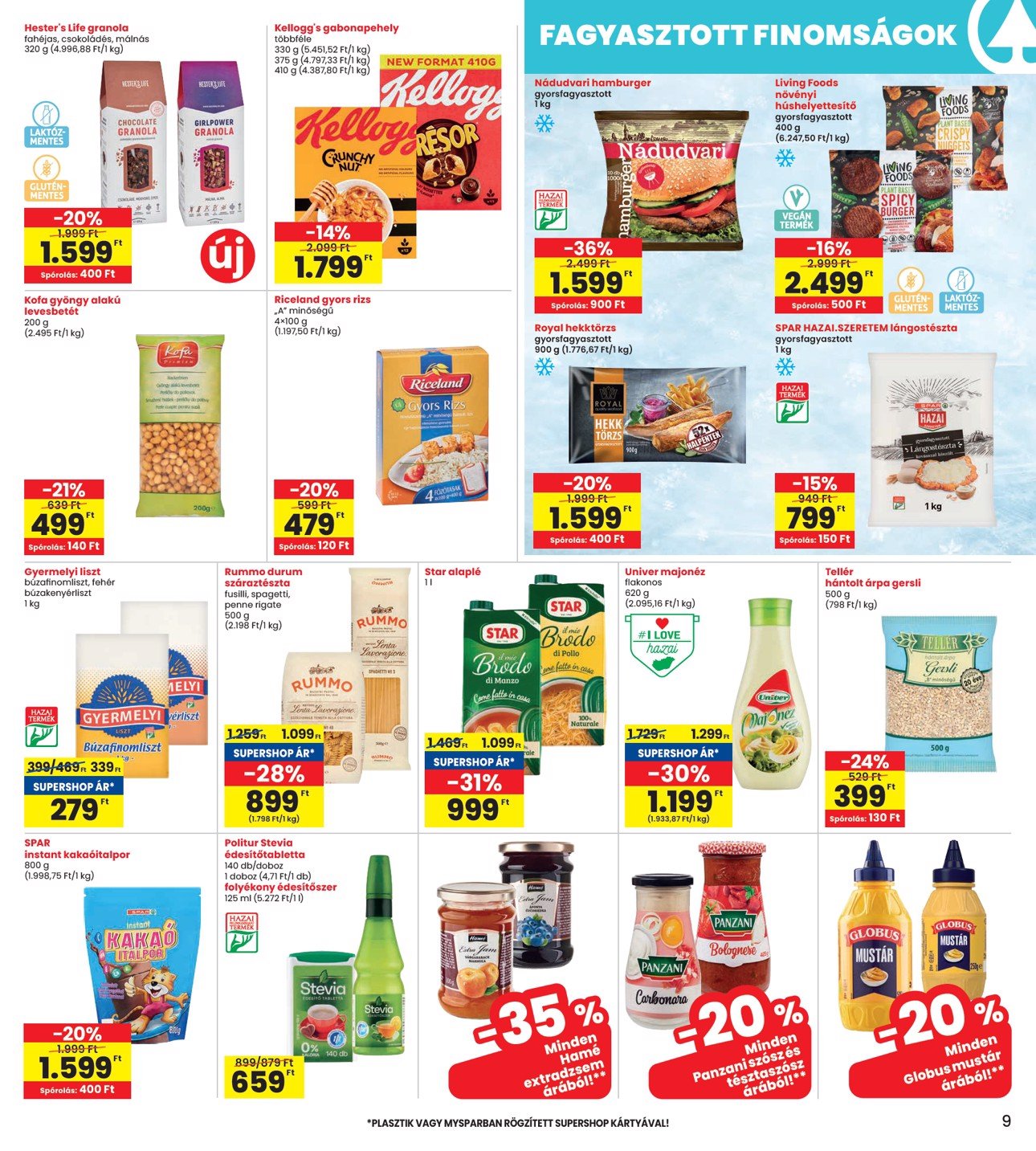 spar - INTERSPAR akciós újság, érvényes 02.13. - 02.19. - page: 9