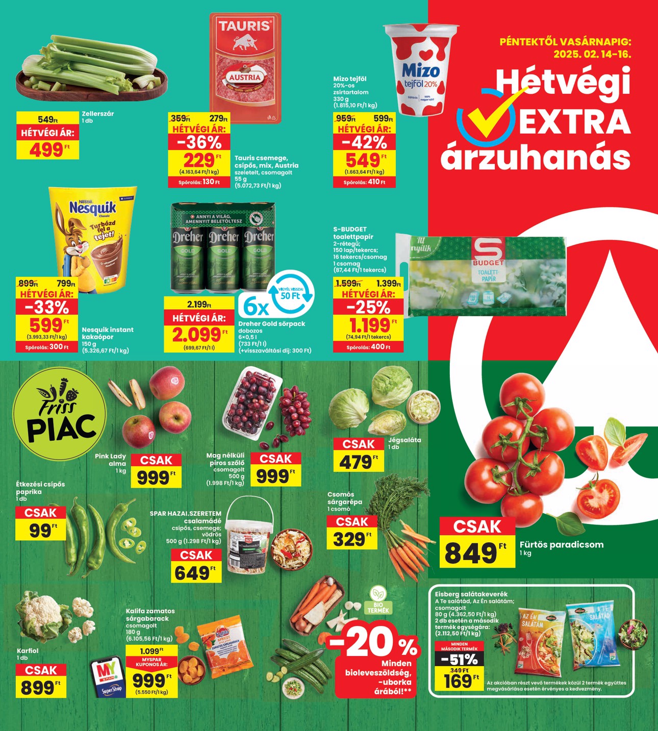 spar - INTERSPAR akciós újság, érvényes 02.13. - 02.19. - page: 20