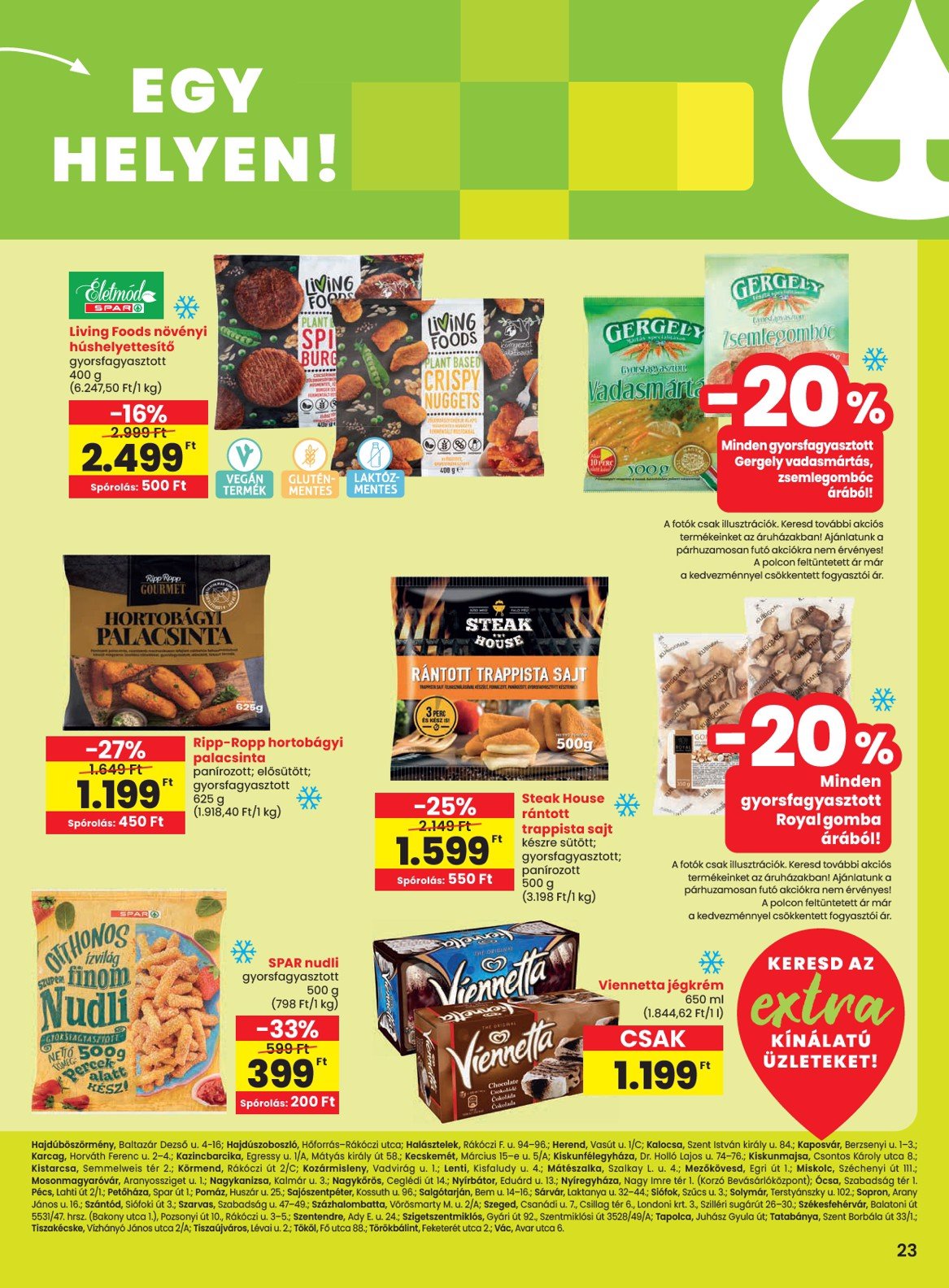 spar - SPAR - Extra akciós újság, érvényes 02.13. - 02.19. - page: 4