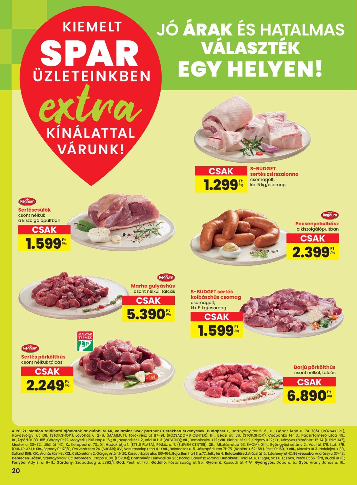 spar - SPAR - Extra akciós újság, érvényes 02.13. - 02.19.