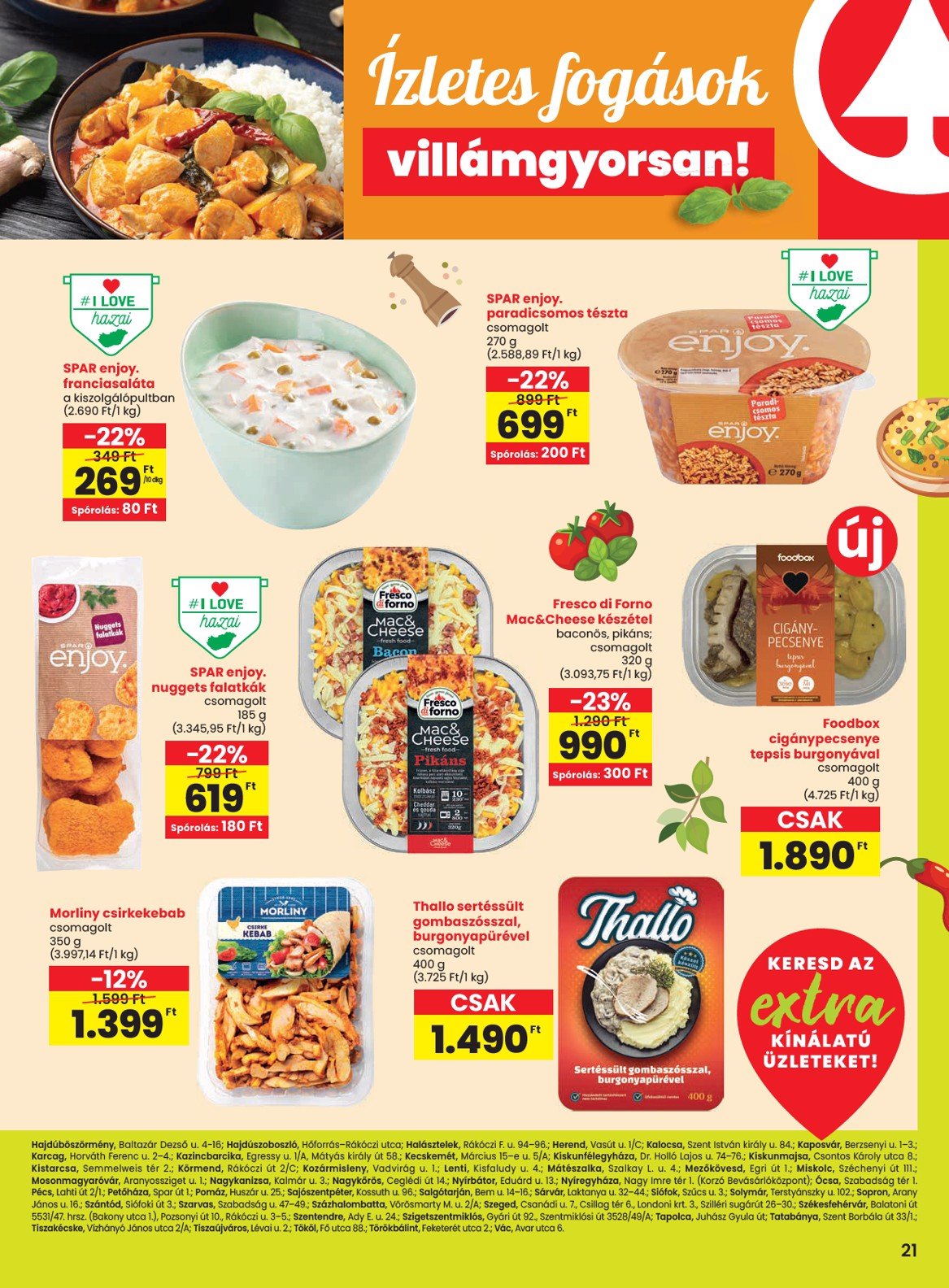 spar - SPAR - Extra akciós újság, érvényes 02.13. - 02.19. - page: 2