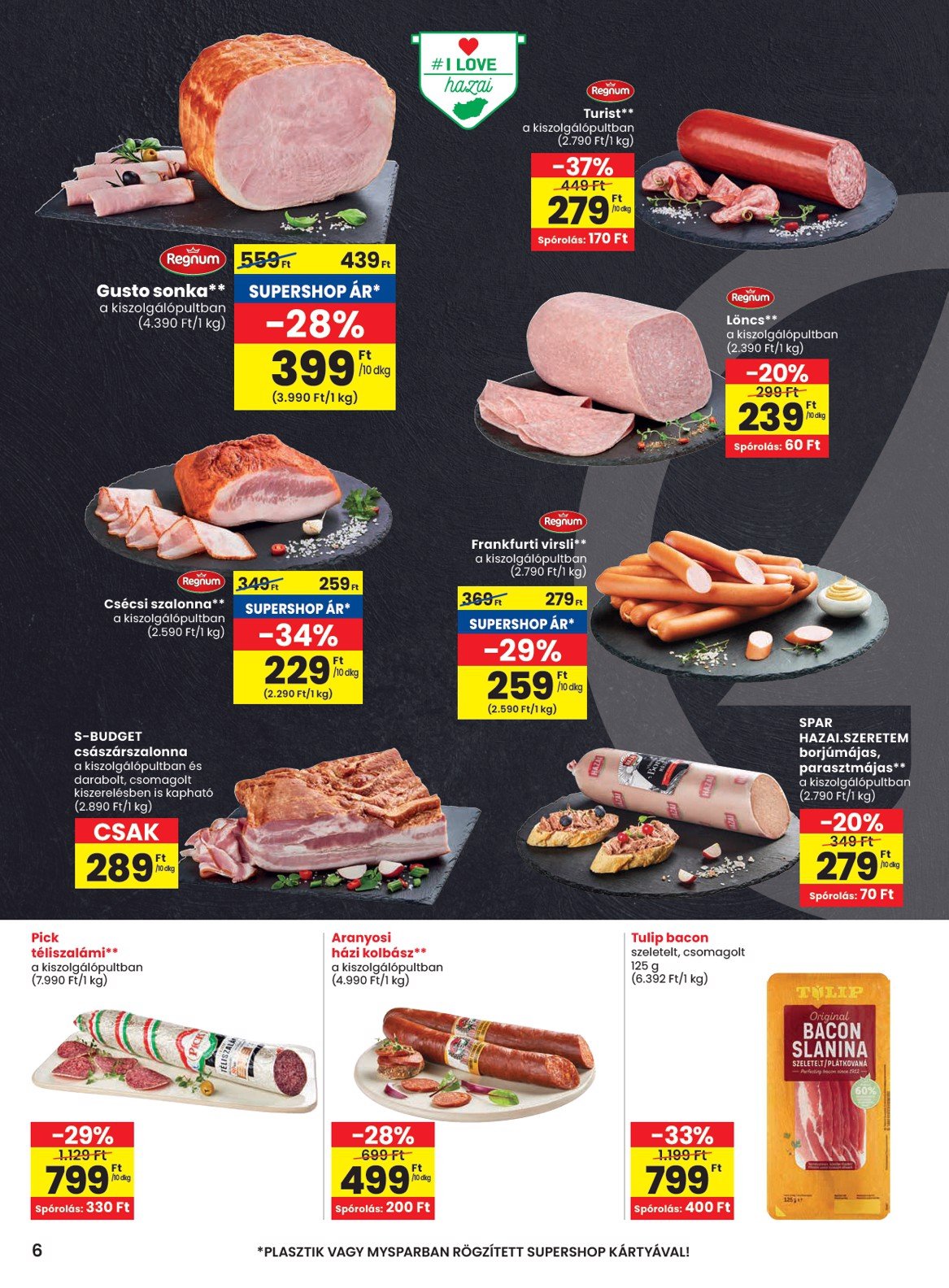 spar - SPAR akciós újság, érvényes 02.13. - 02.19. - page: 6