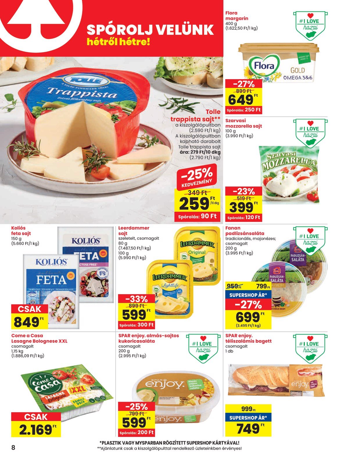 spar - SPAR akciós újság, érvényes 02.13. - 02.19. - page: 8