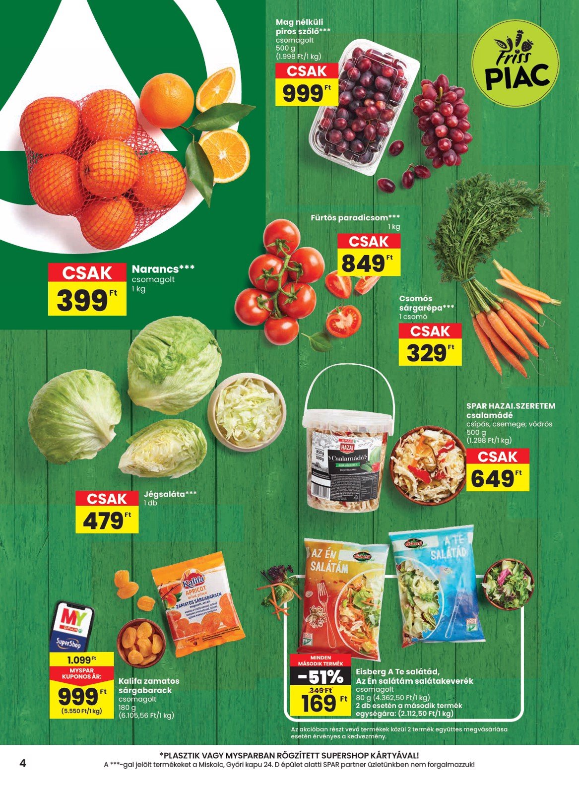 spar - SPAR akciós újság, érvényes 02.13. - 02.19. - page: 4