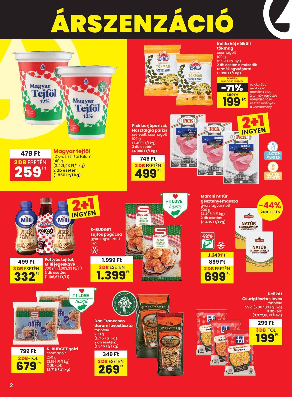 spar - SPAR akciós újság, érvényes 02.13. - 02.19. - page: 2