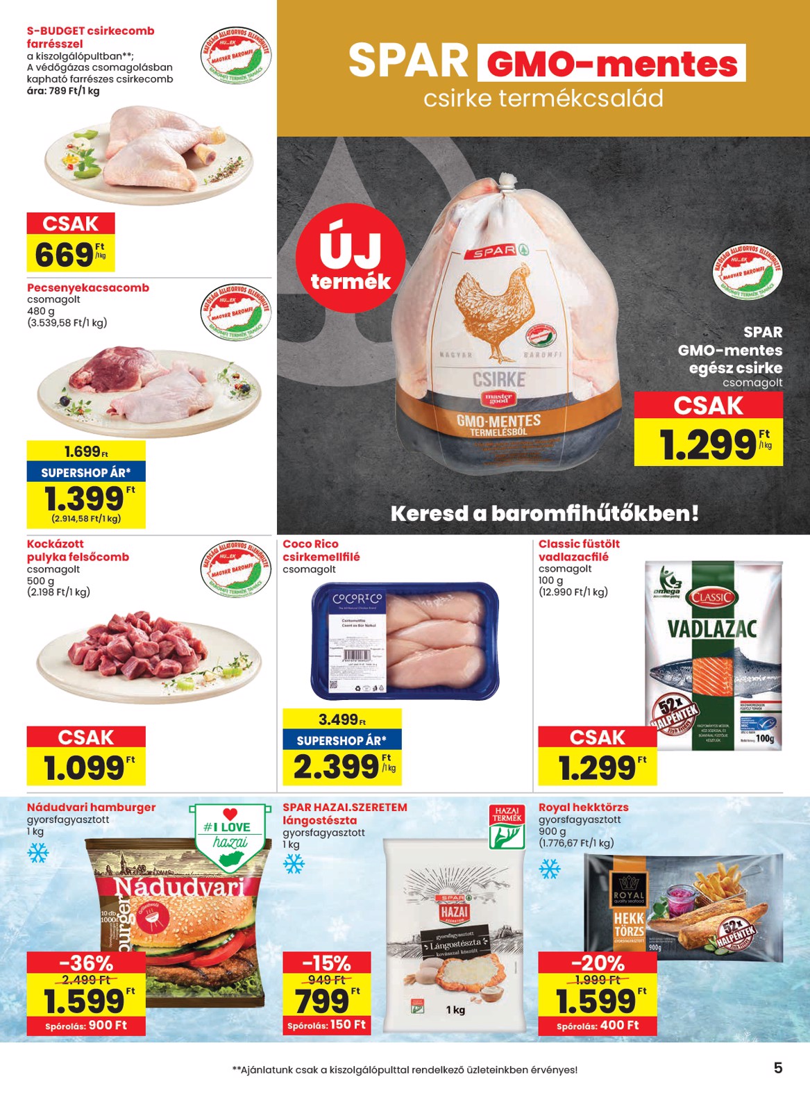 spar - SPAR akciós újság, érvényes 02.13. - 02.19. - page: 5